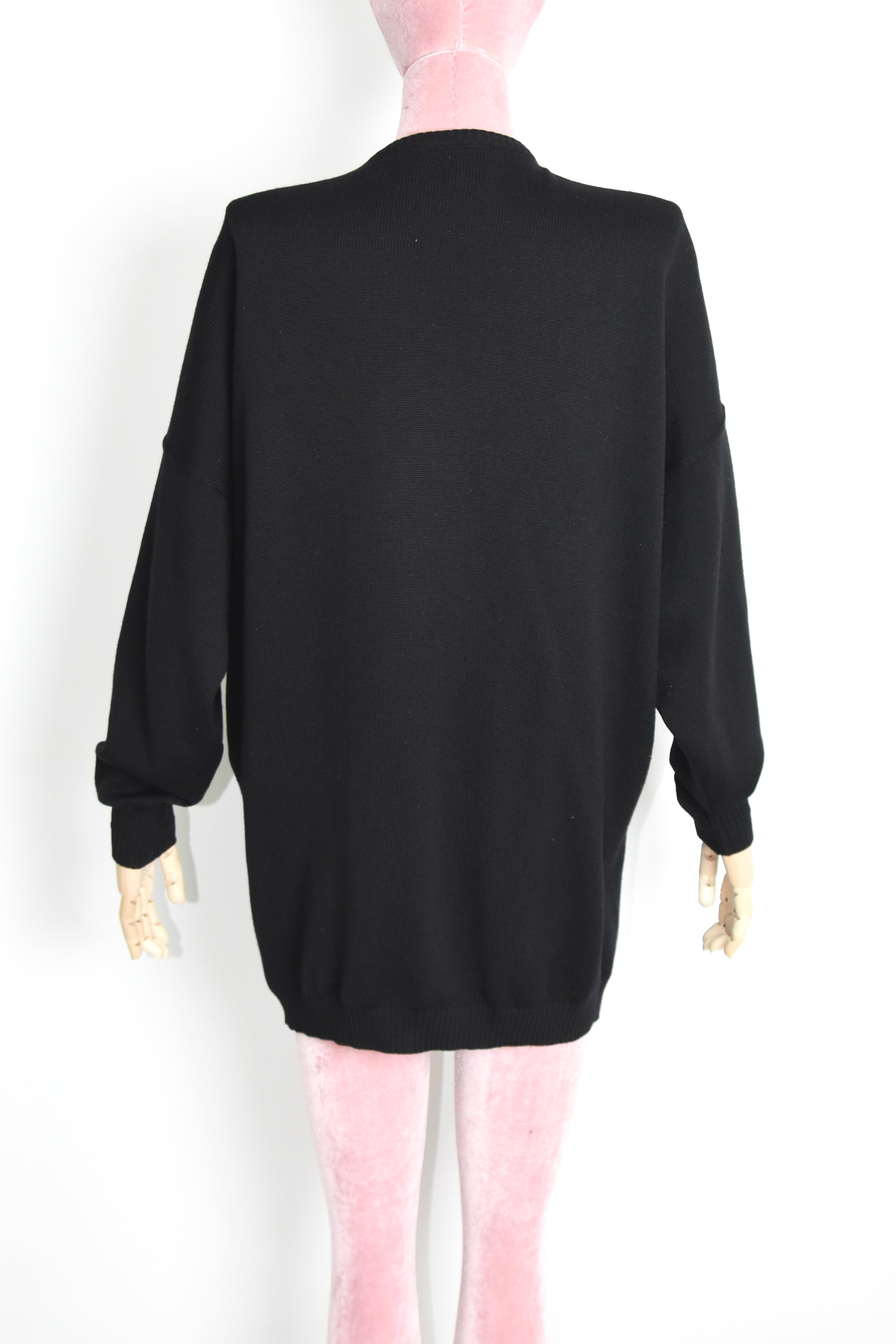 Gianni Versace Vintage Gold Button Knit Cardigan