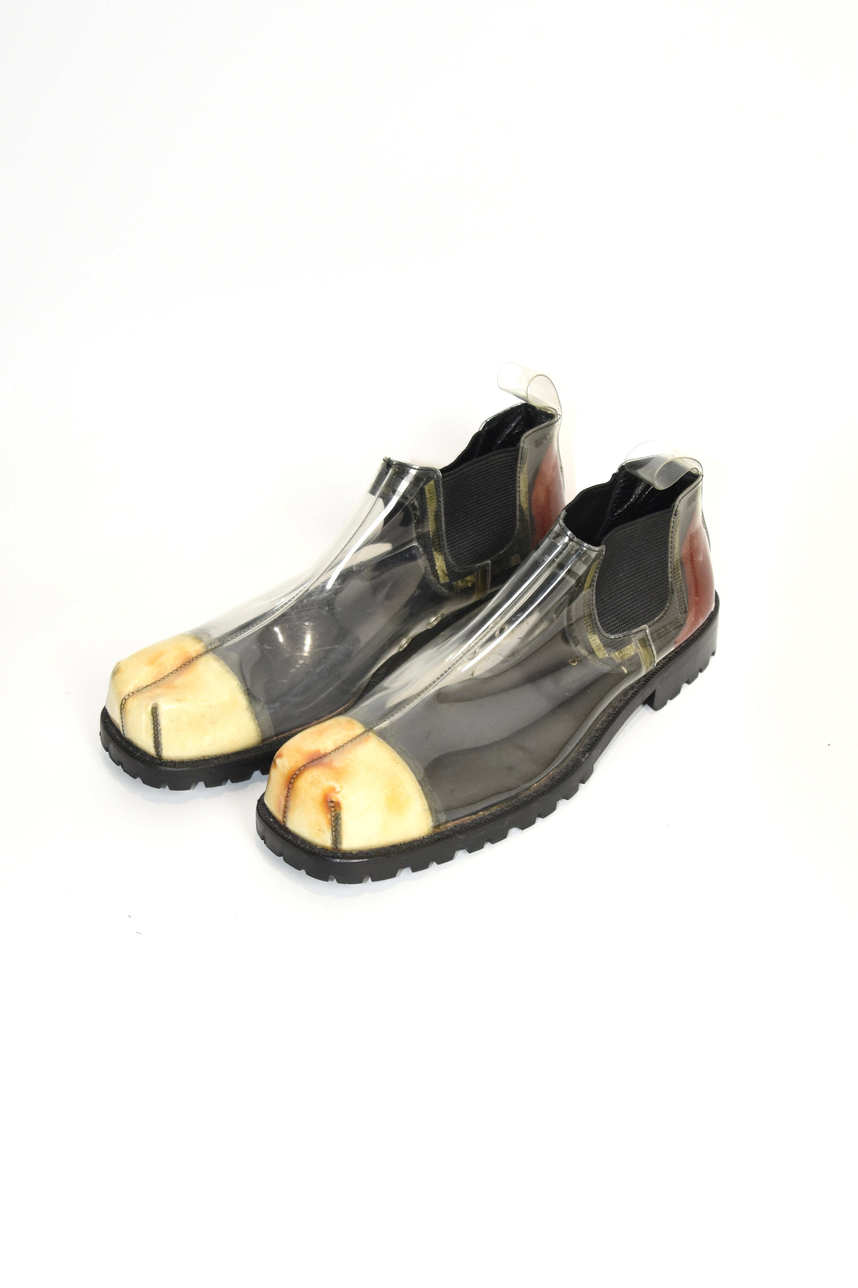 Comme des Garçons Transparent PVC Cover Shoes