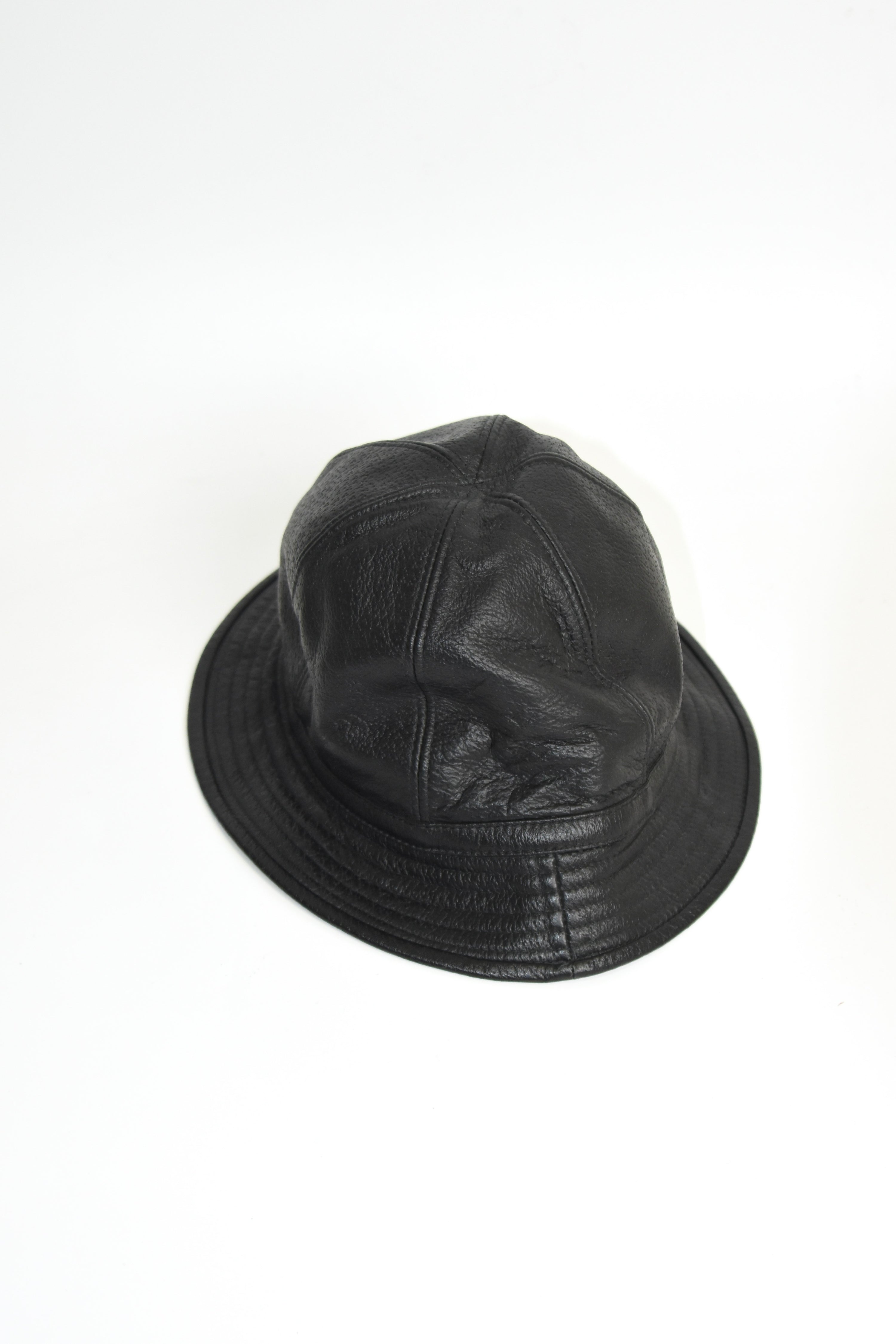 Gucci Horsebit Black Leather Hat