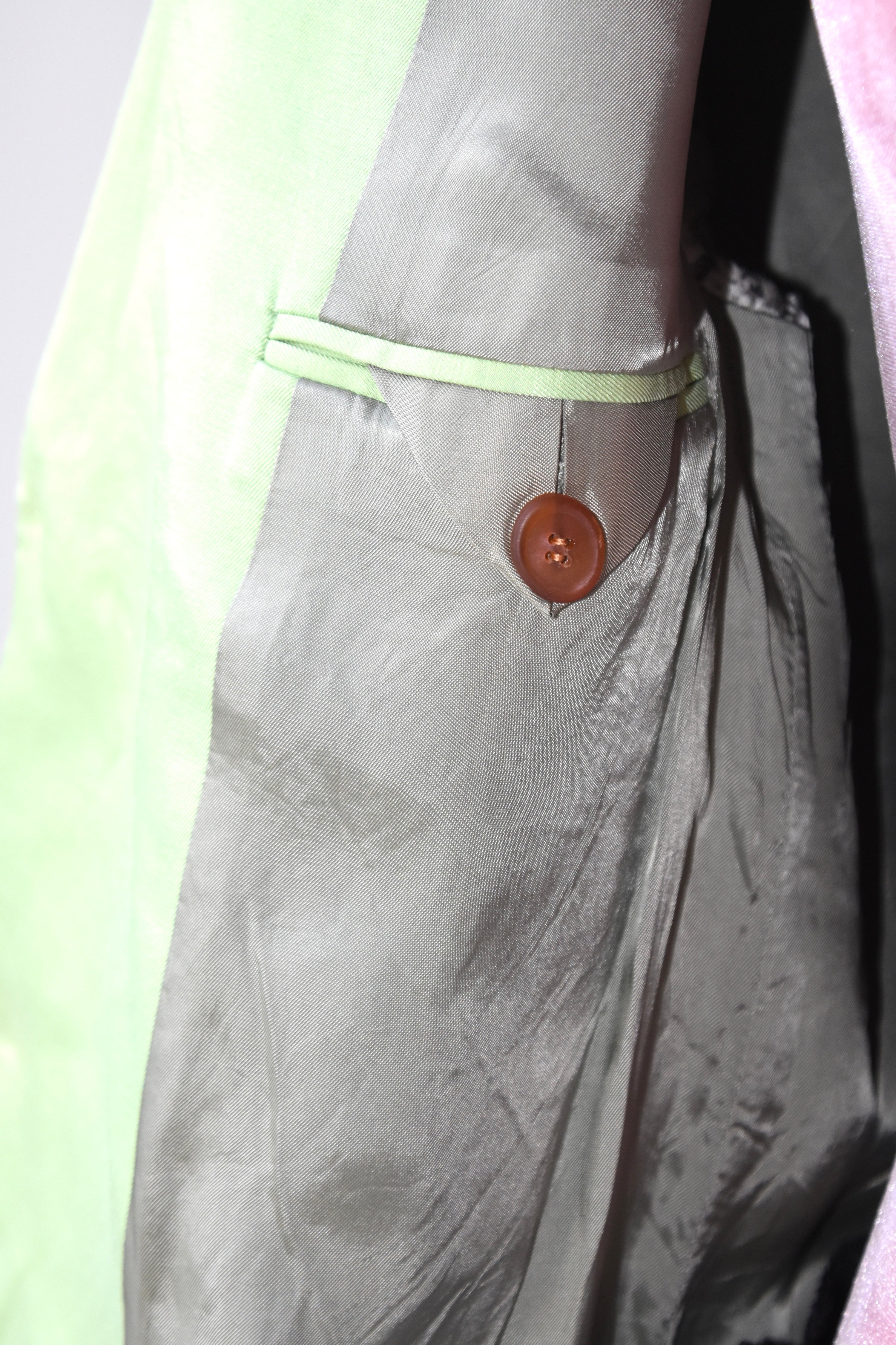 Acne Studios Lime Green Tailored Blazer – Portugal Made Structured Suit Jacket