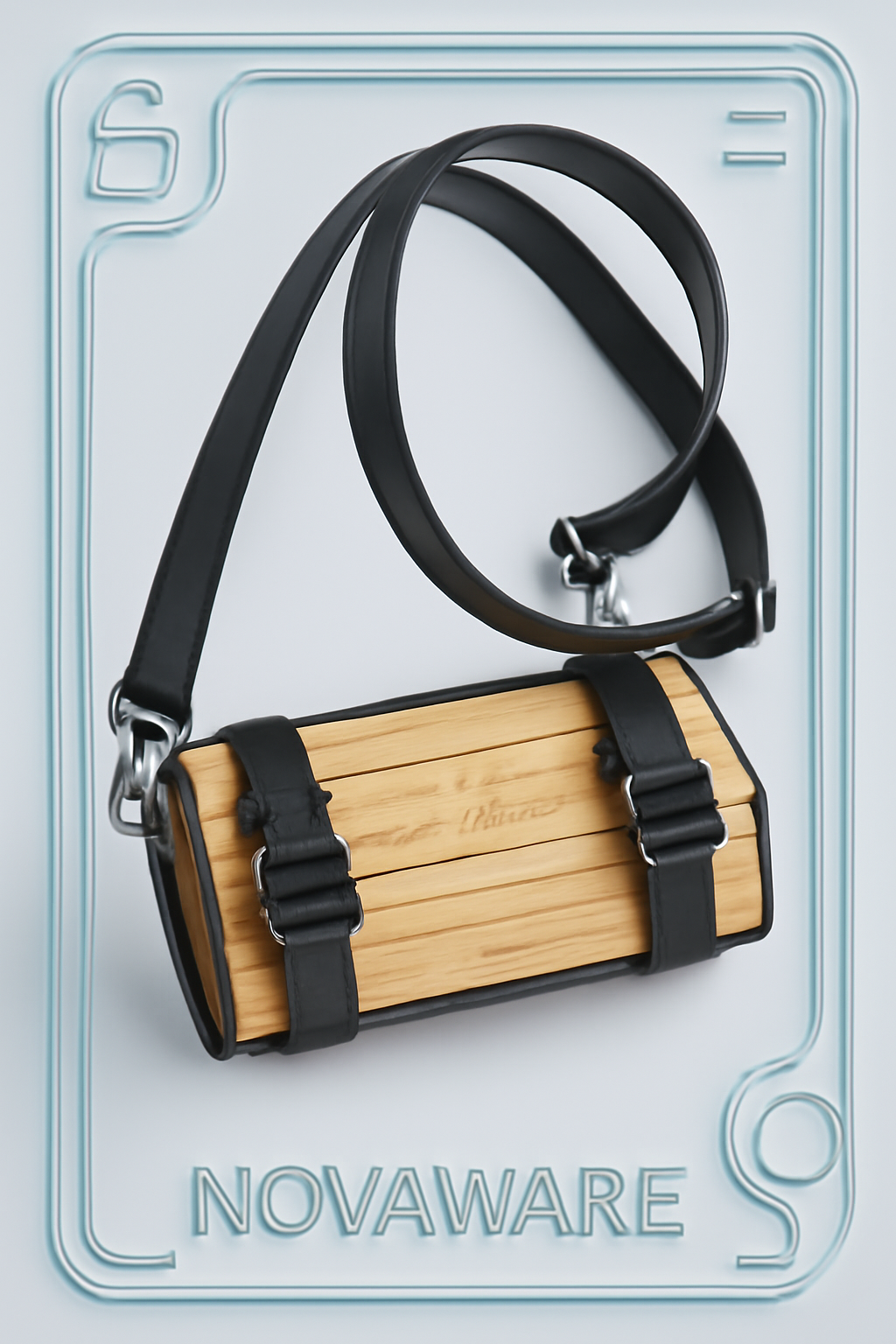 Feng Chen Wang Bamboo Cylinder Crossbody Bag