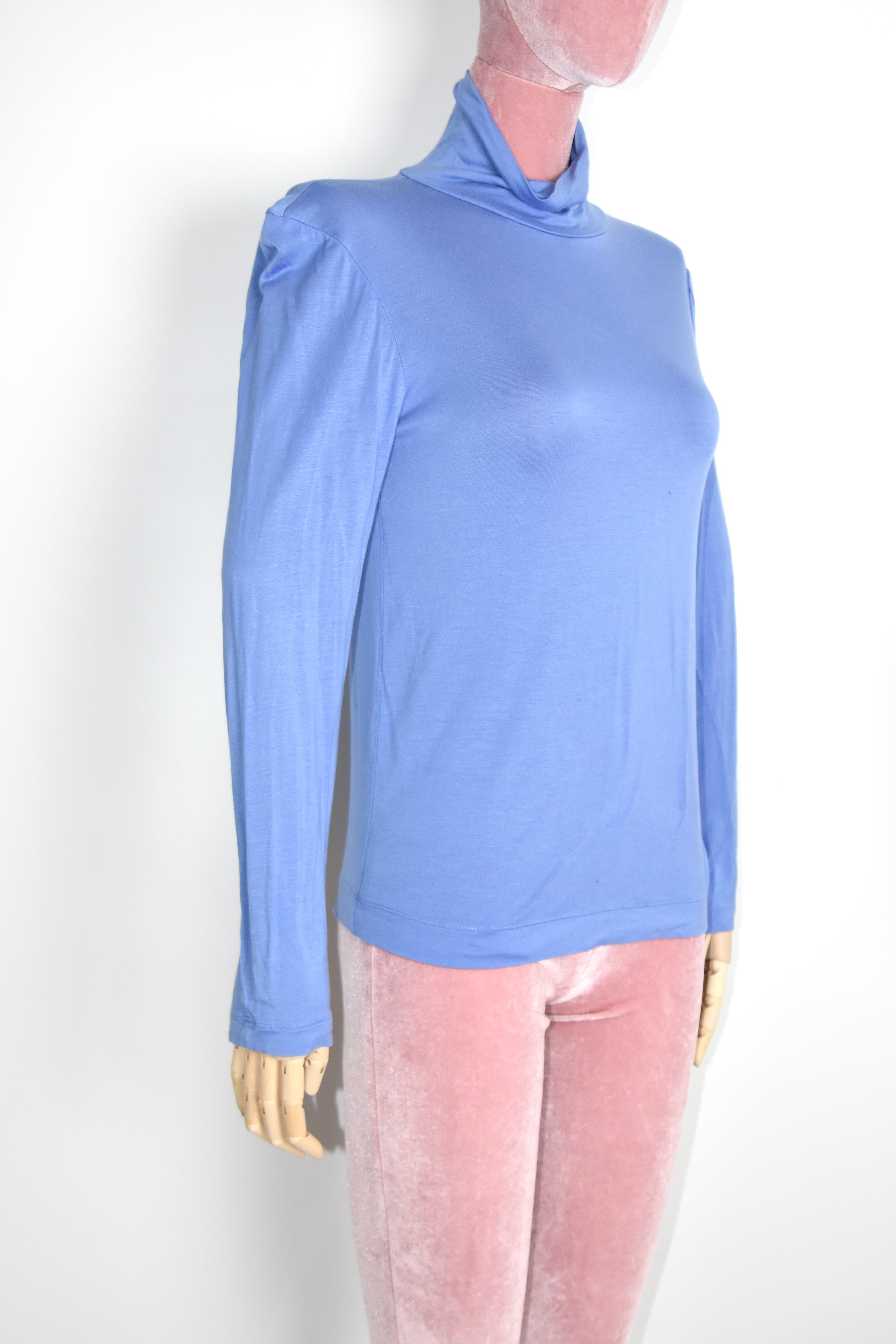 Dries Van Noten Sheer Violet Base Layer Top