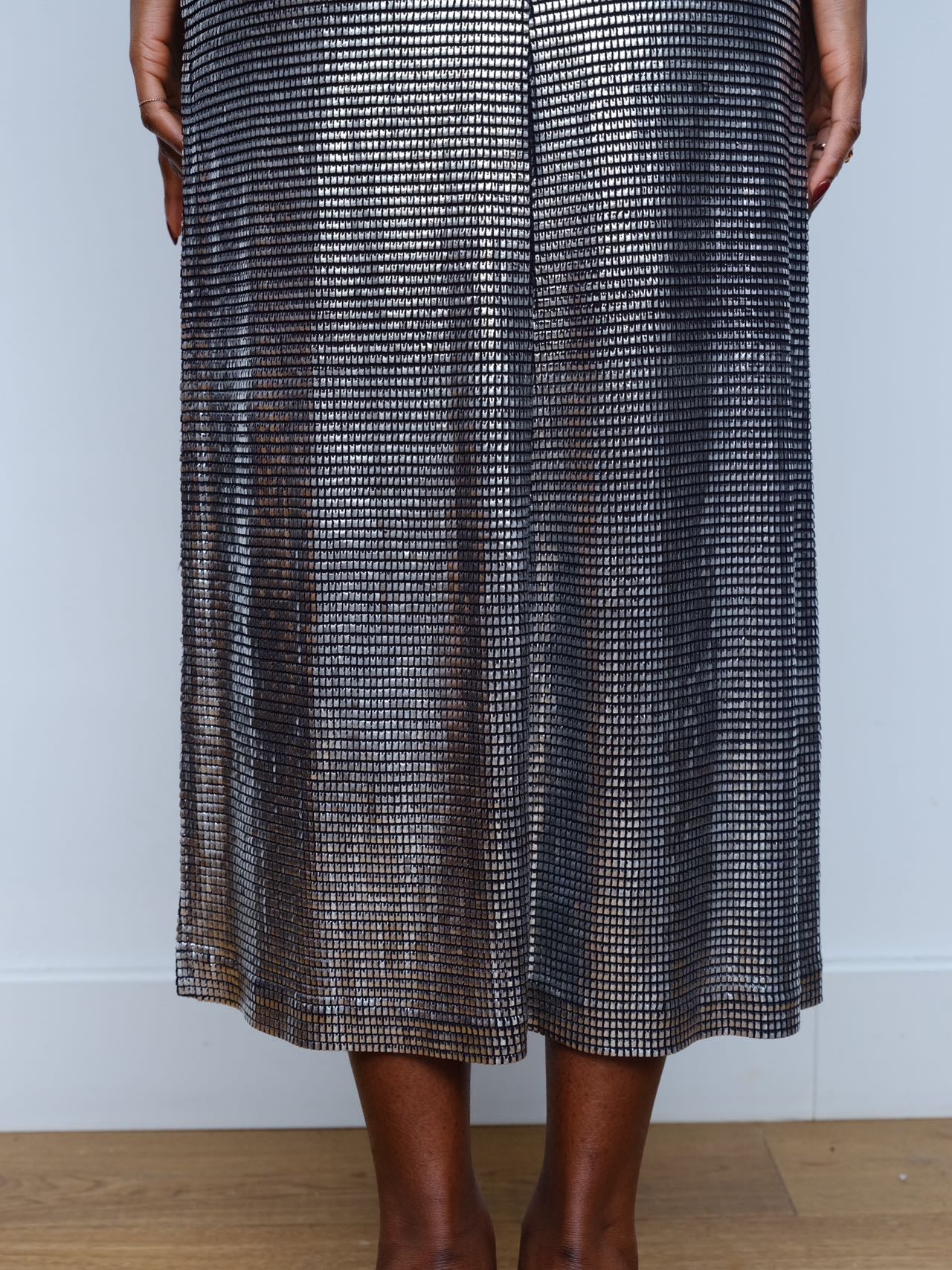 Paco Rabanne Vintage Chainmail Sheen Dress