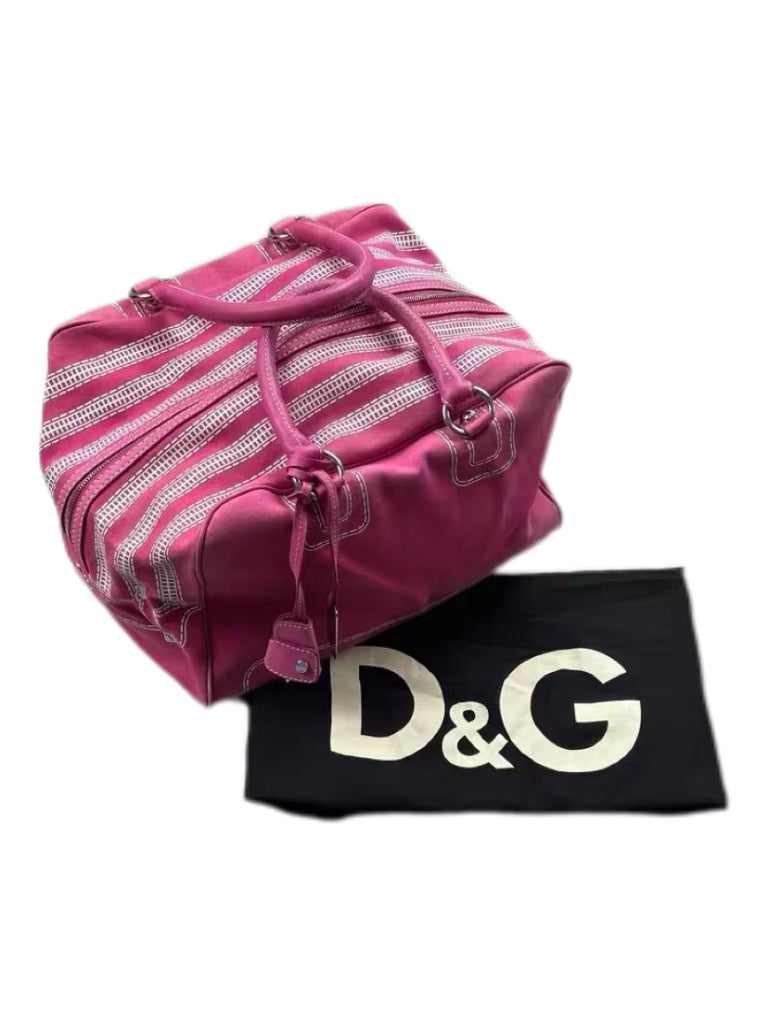 DOLCE & GABBANA 2010 AW Vintage Pink Tote Bag
