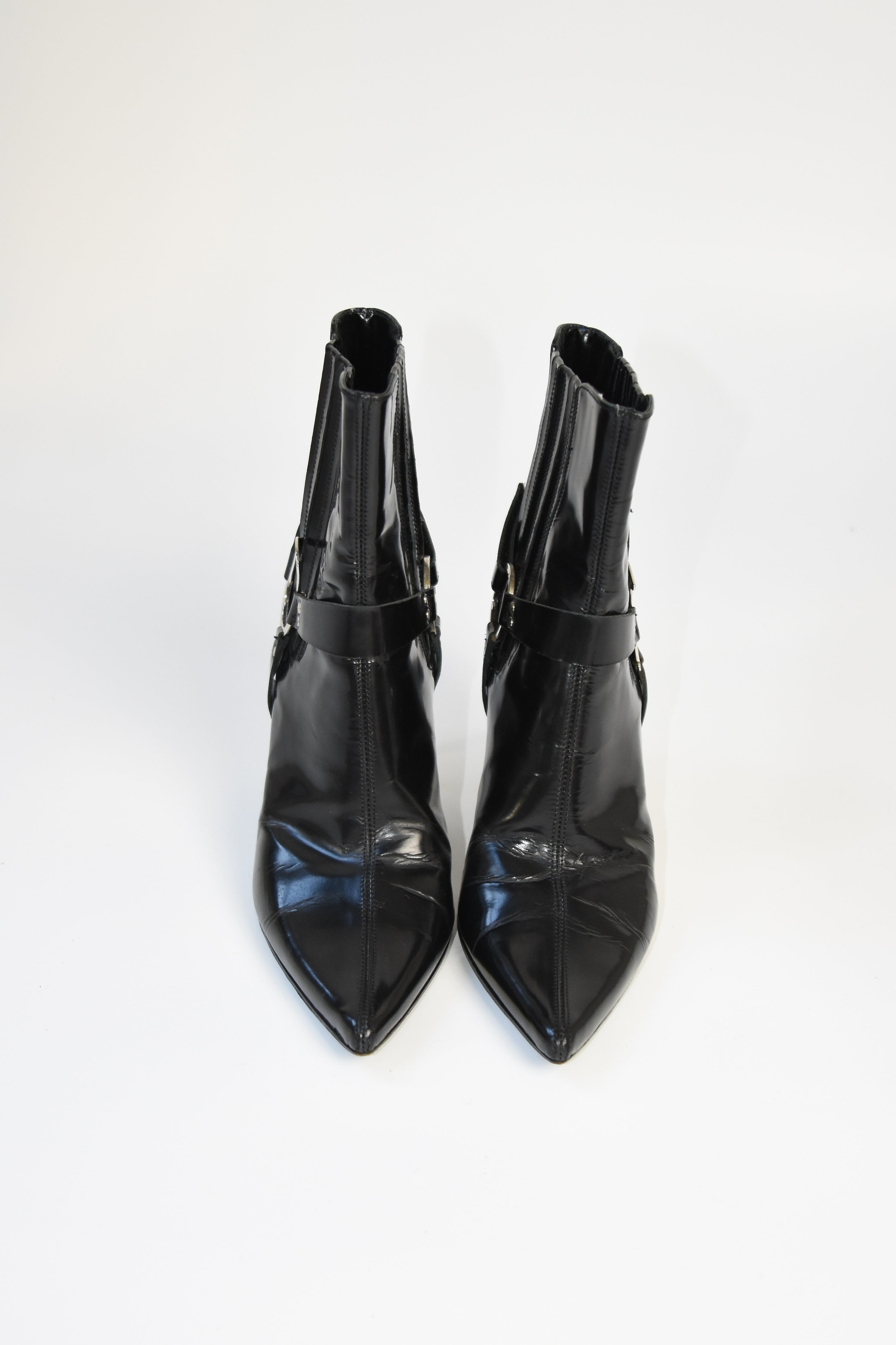Christian Dior by John Galliano Millennium Hardcore Punk Pointed Boots