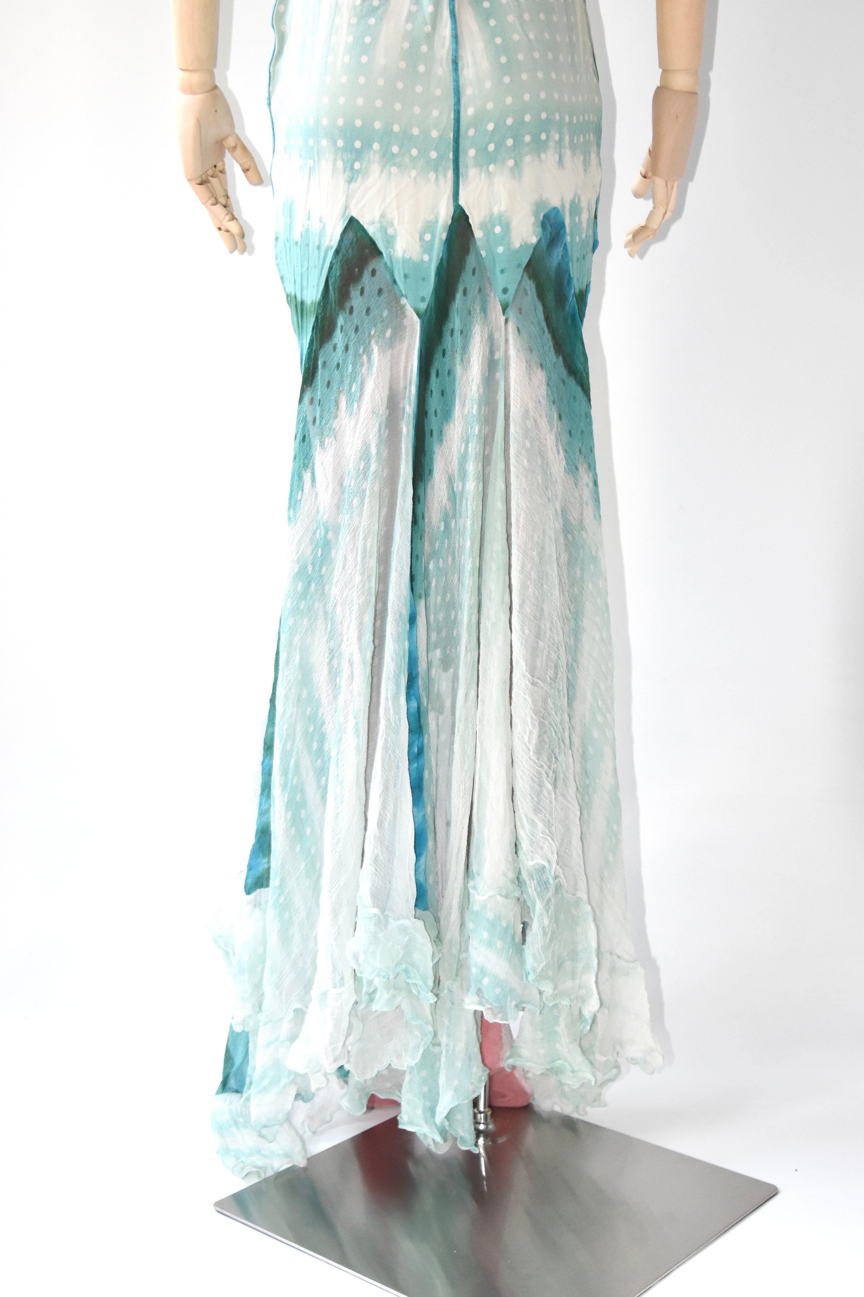 Roberto Cavalli Spring/Summer 2005 Runway Silk Gown