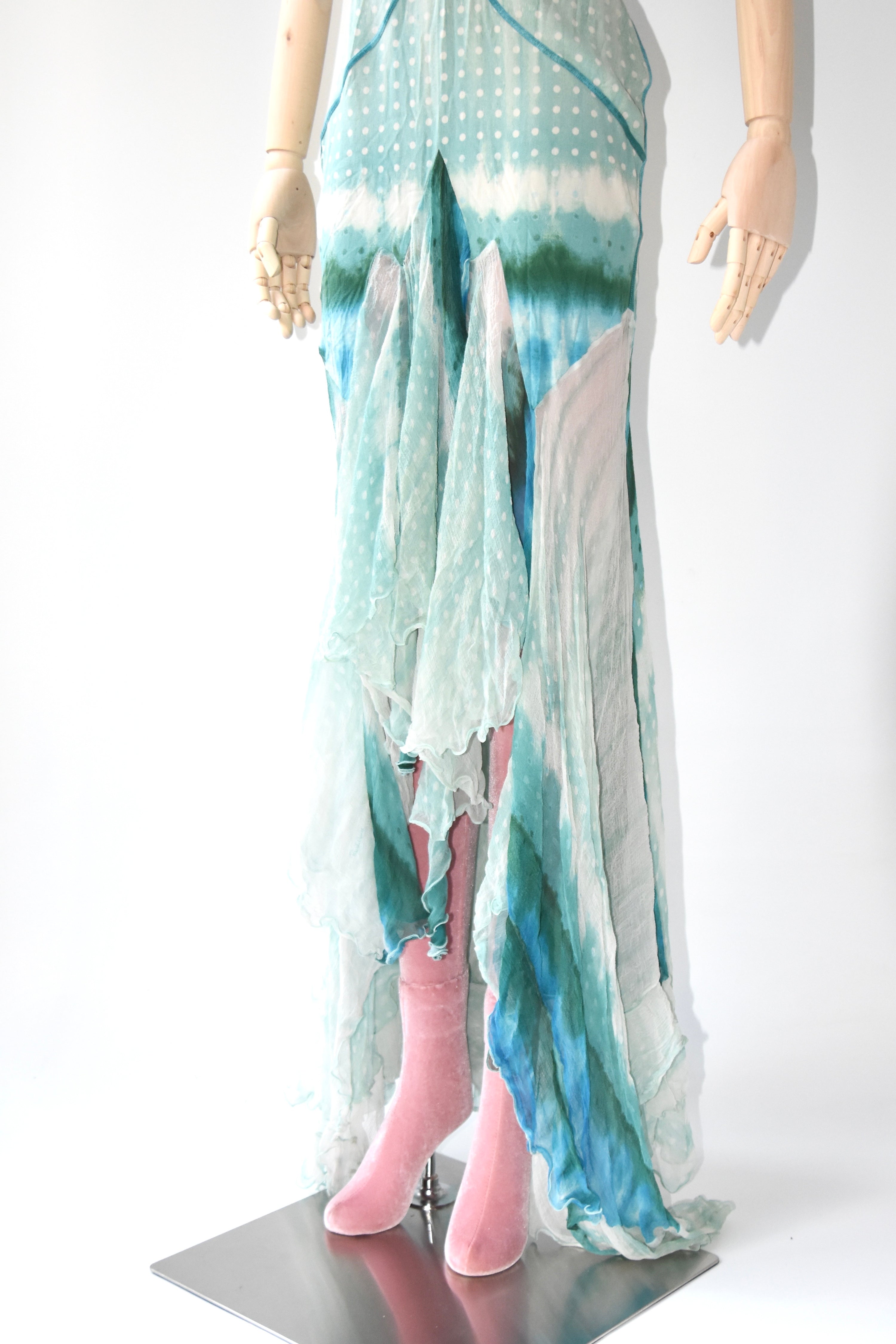Roberto Cavalli Spring/Summer 2005 Runway Silk Gown