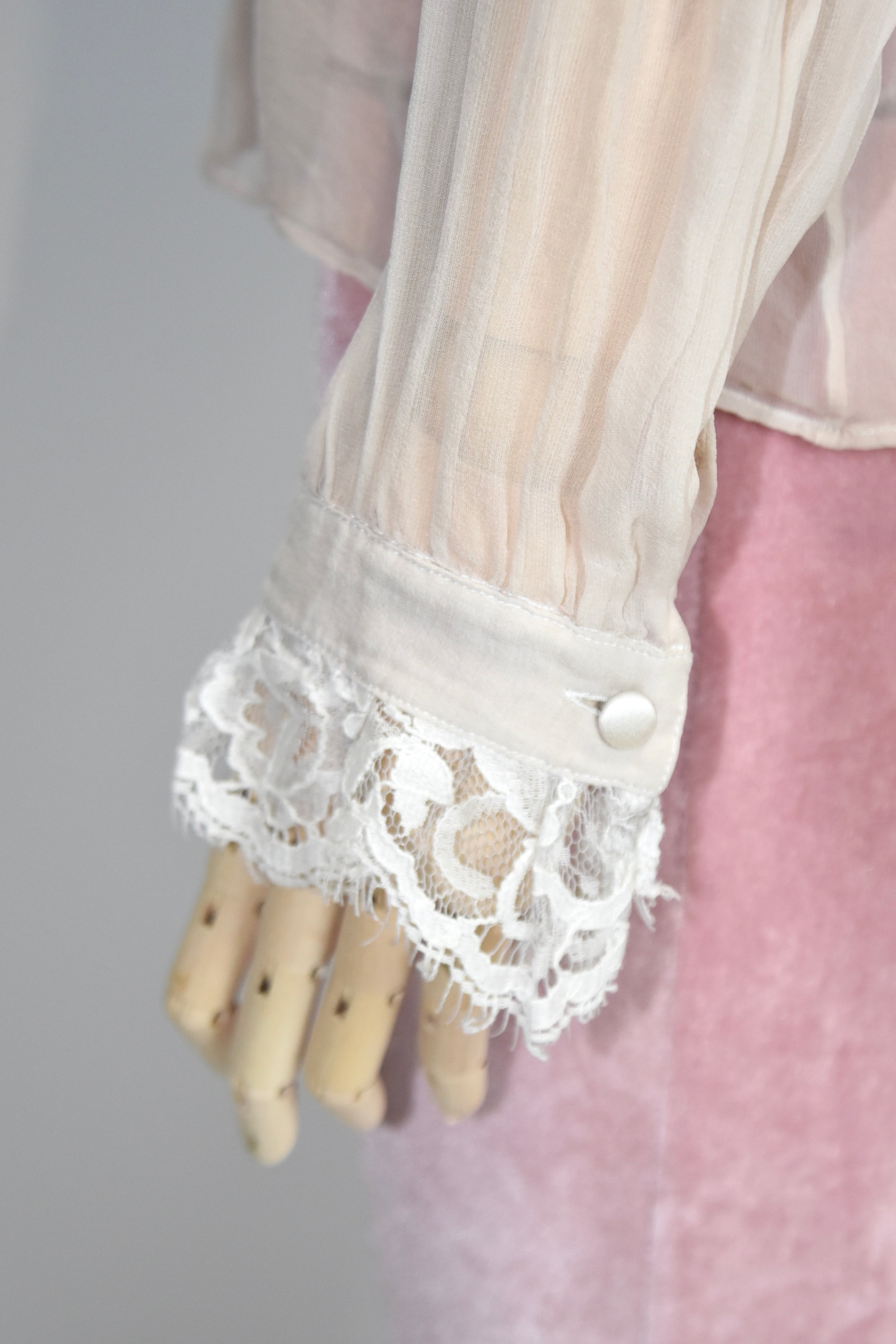 Dolce & Gabbana Lace Sheer Shirt