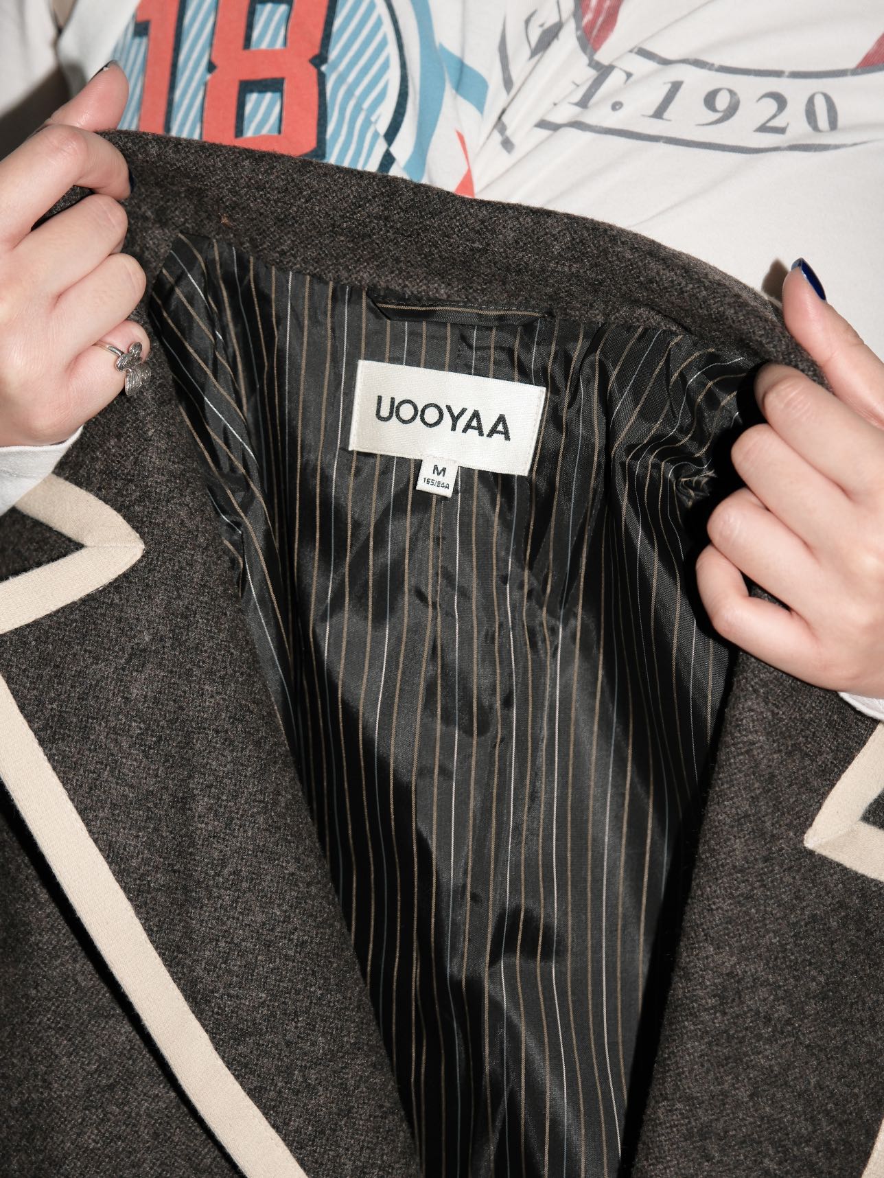 UOOYAA Academy Wool Blazer
