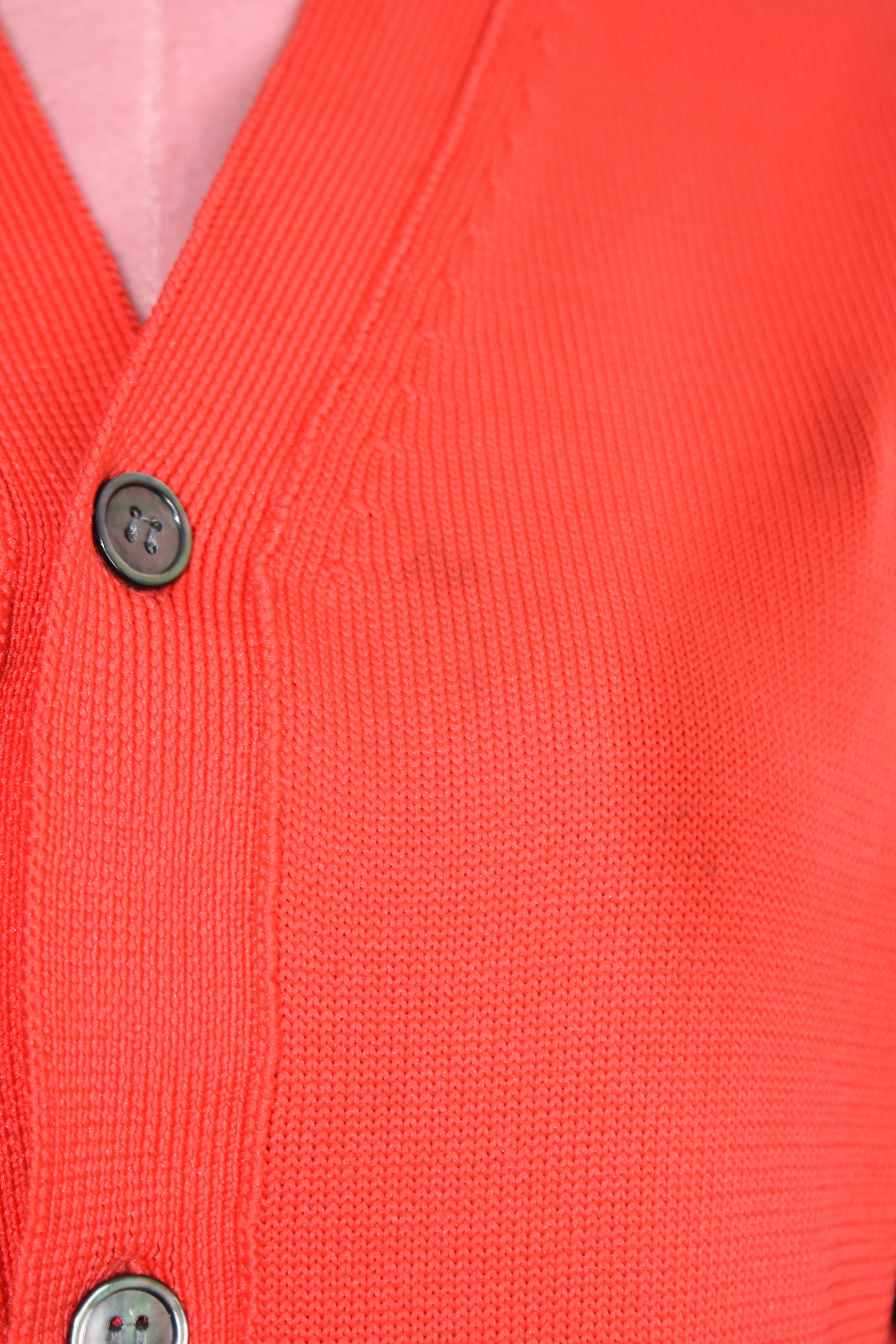 Comme des Garçons SHIRT Two-Tone Knit Cardigan