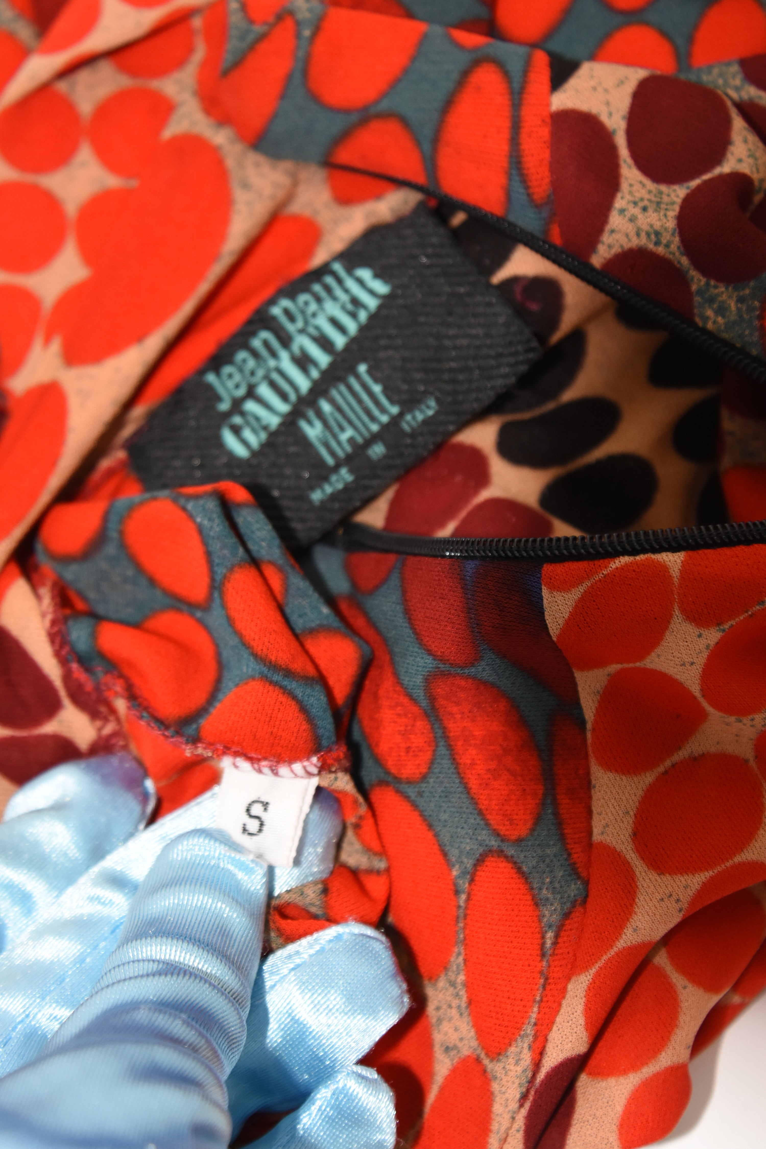 Jean Paul Gaultier S/S 1996 “Cyberdots” Optical Mesh Gown