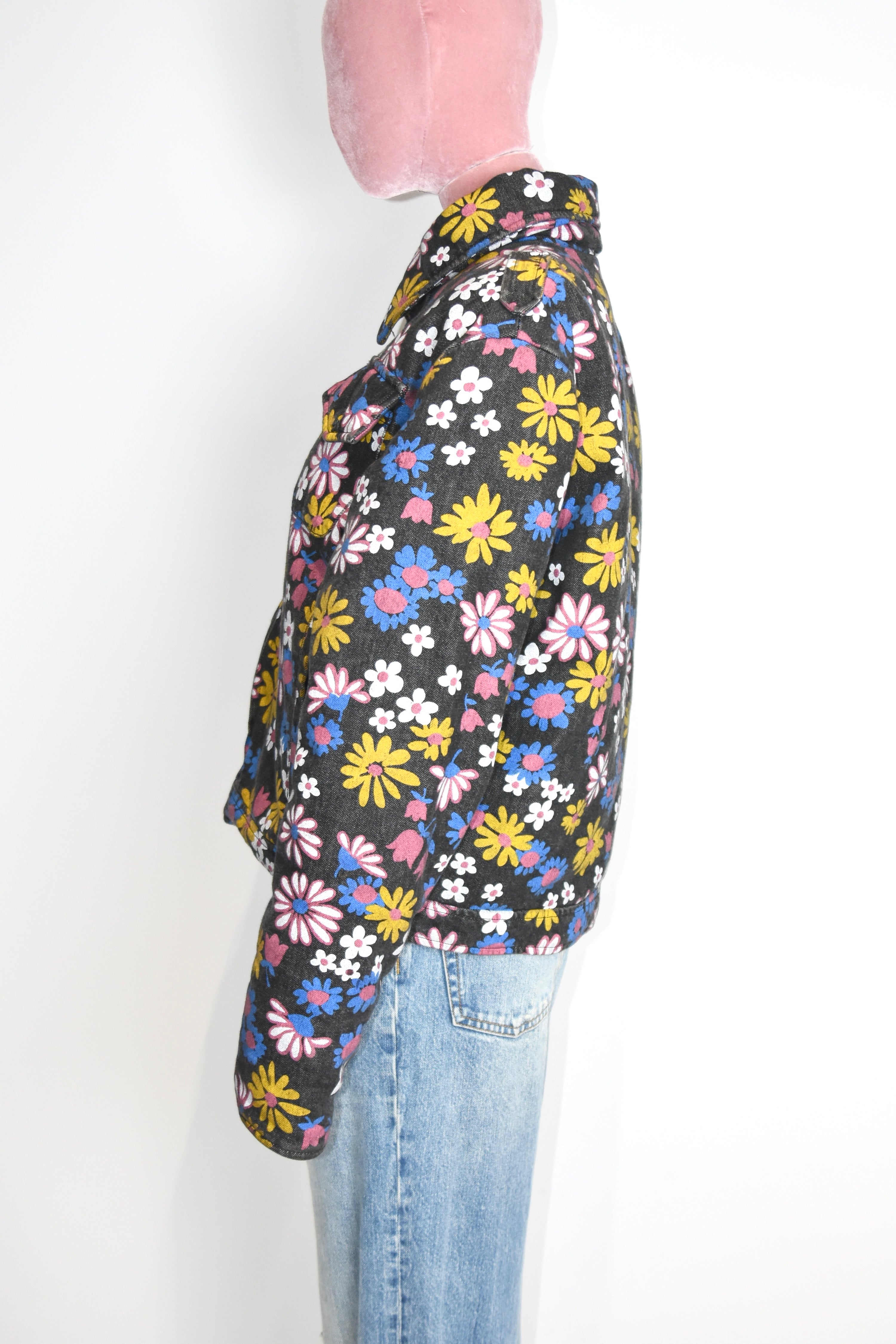 ERL Venice Beach Floral Print Padded Cotton Jacket – Unisex California Surf Style Coat