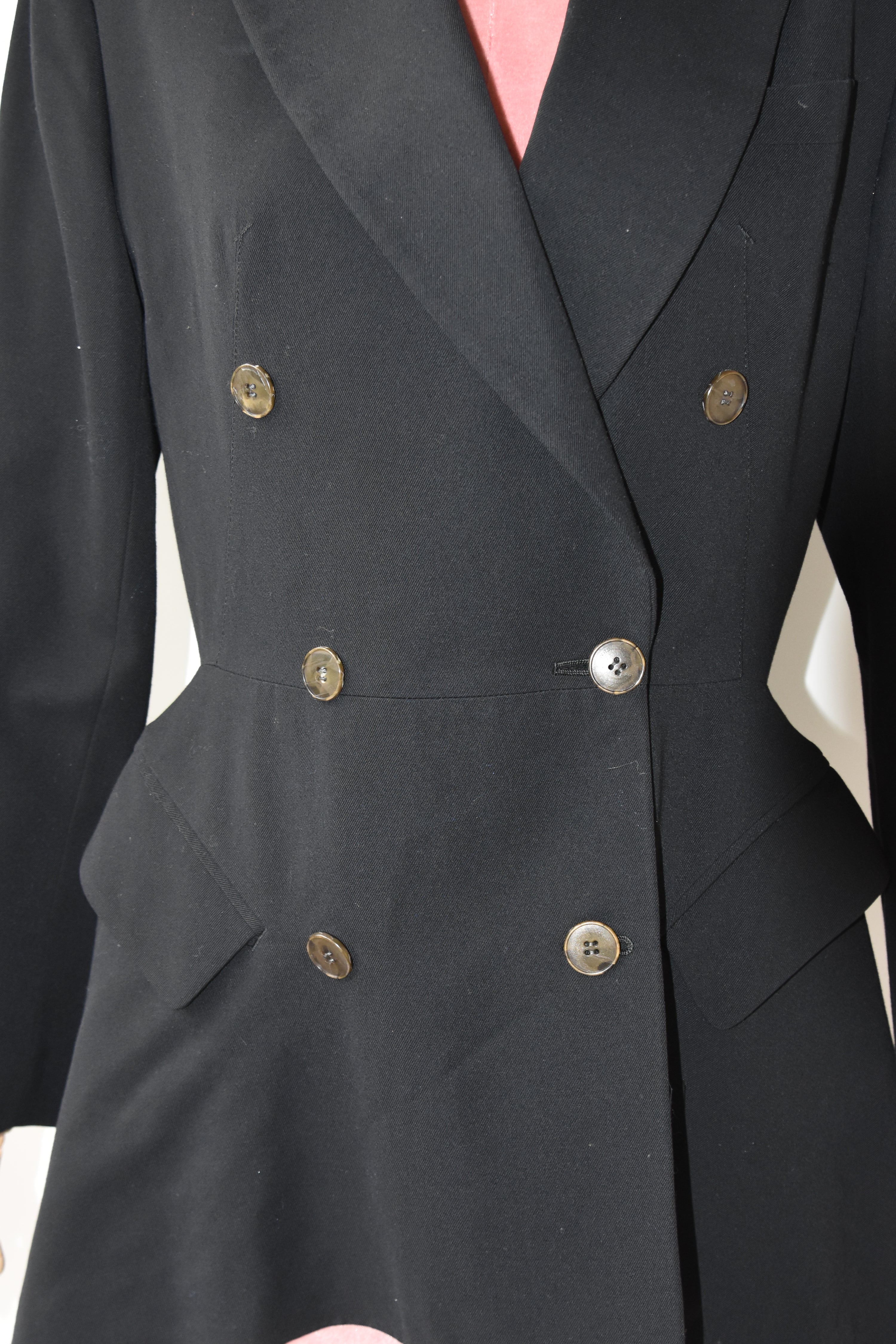 Jean Paul Gaultier Sculpted Tux Tailored Blazer