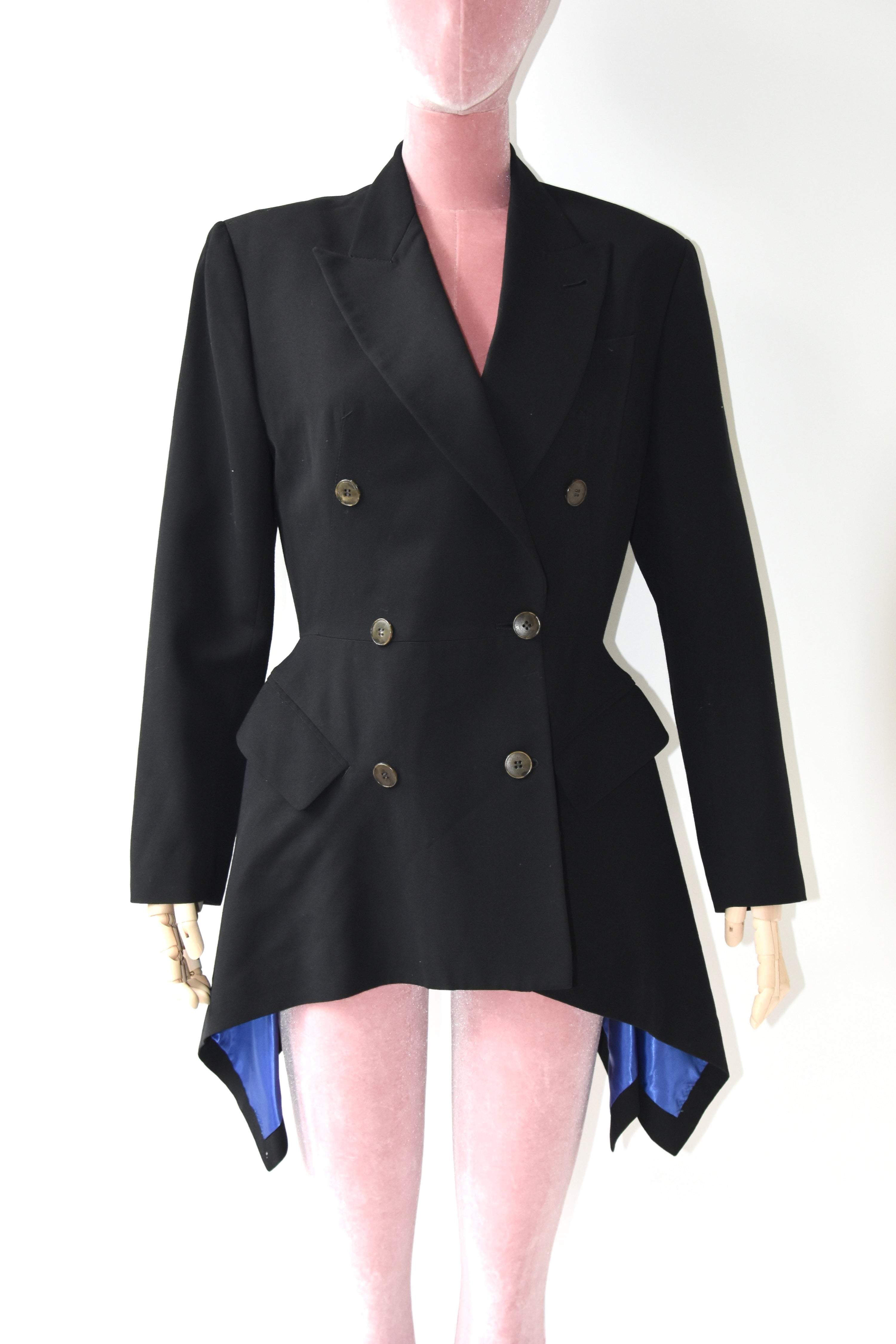 Jean Paul Gaultier Sculpted Tux Tailored Blazer