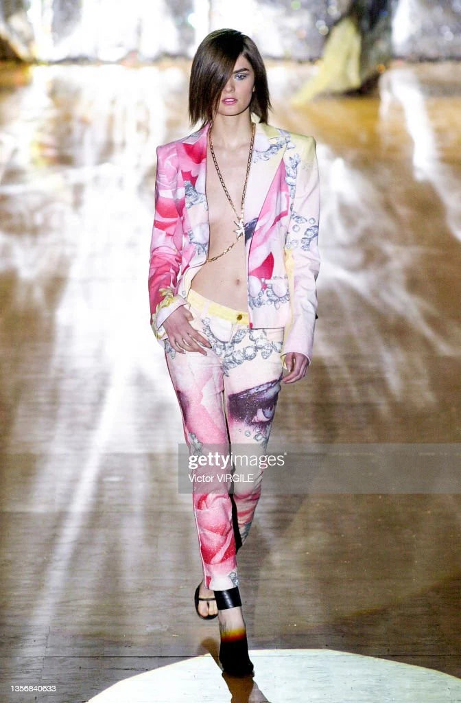 Roberto Cavalli S/S 2001 Runway Printed Blazer