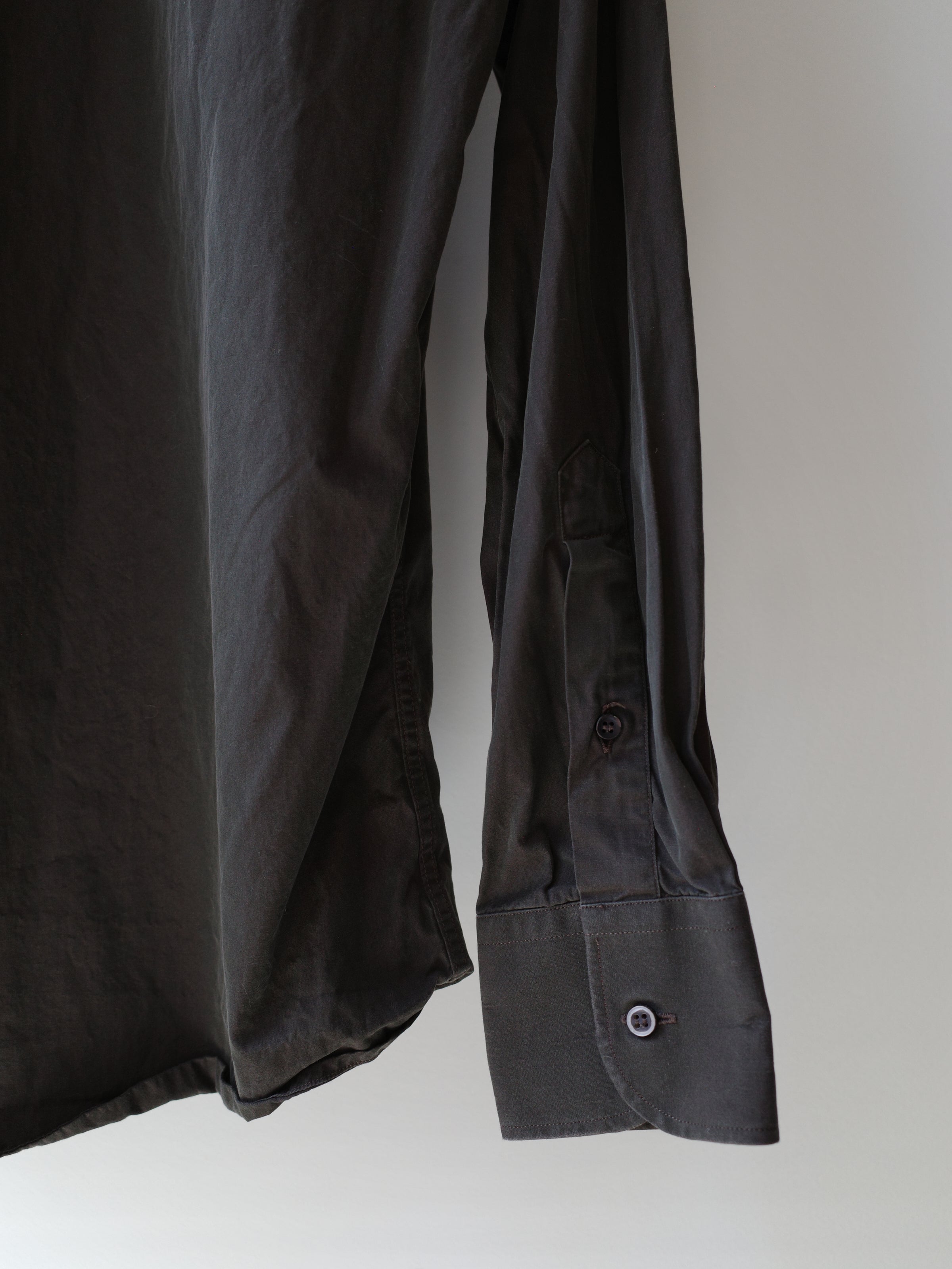Gucci by Tom Ford Iridescent Brown Cotton Shirt – WOOD 木