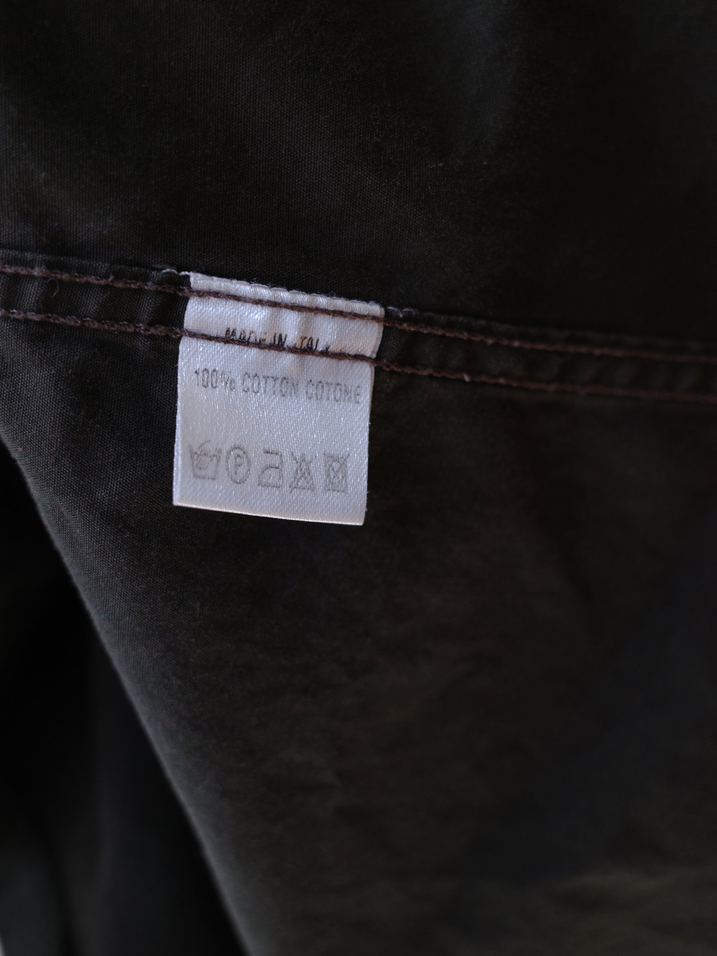 Gucci by Tom Ford Iridescent Brown Cotton Shirt – WOOD 木
