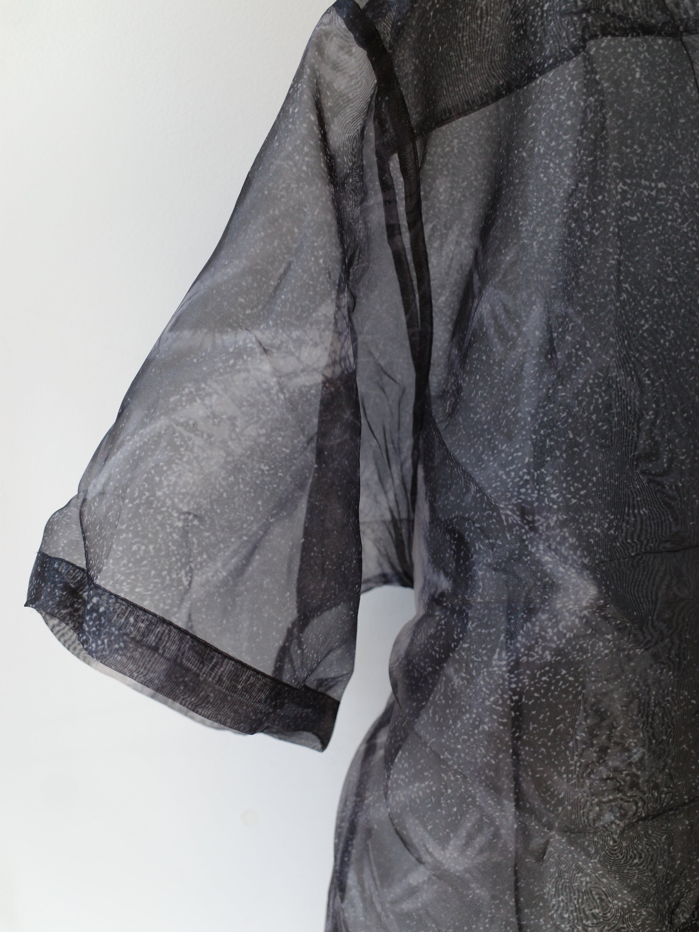 Randomevent® Sheer Print Shirt