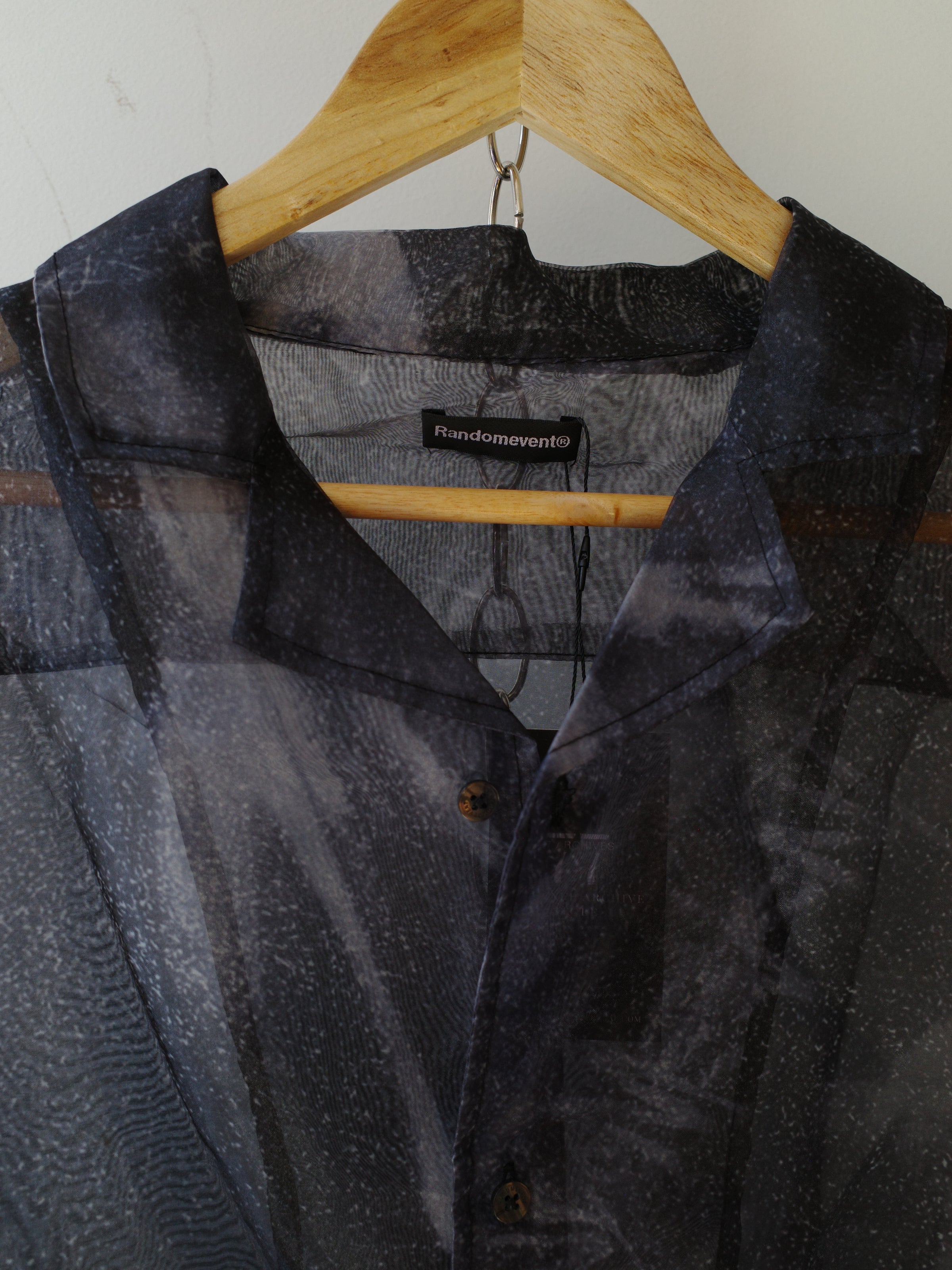 Randomevent® Sheer Print Shirt