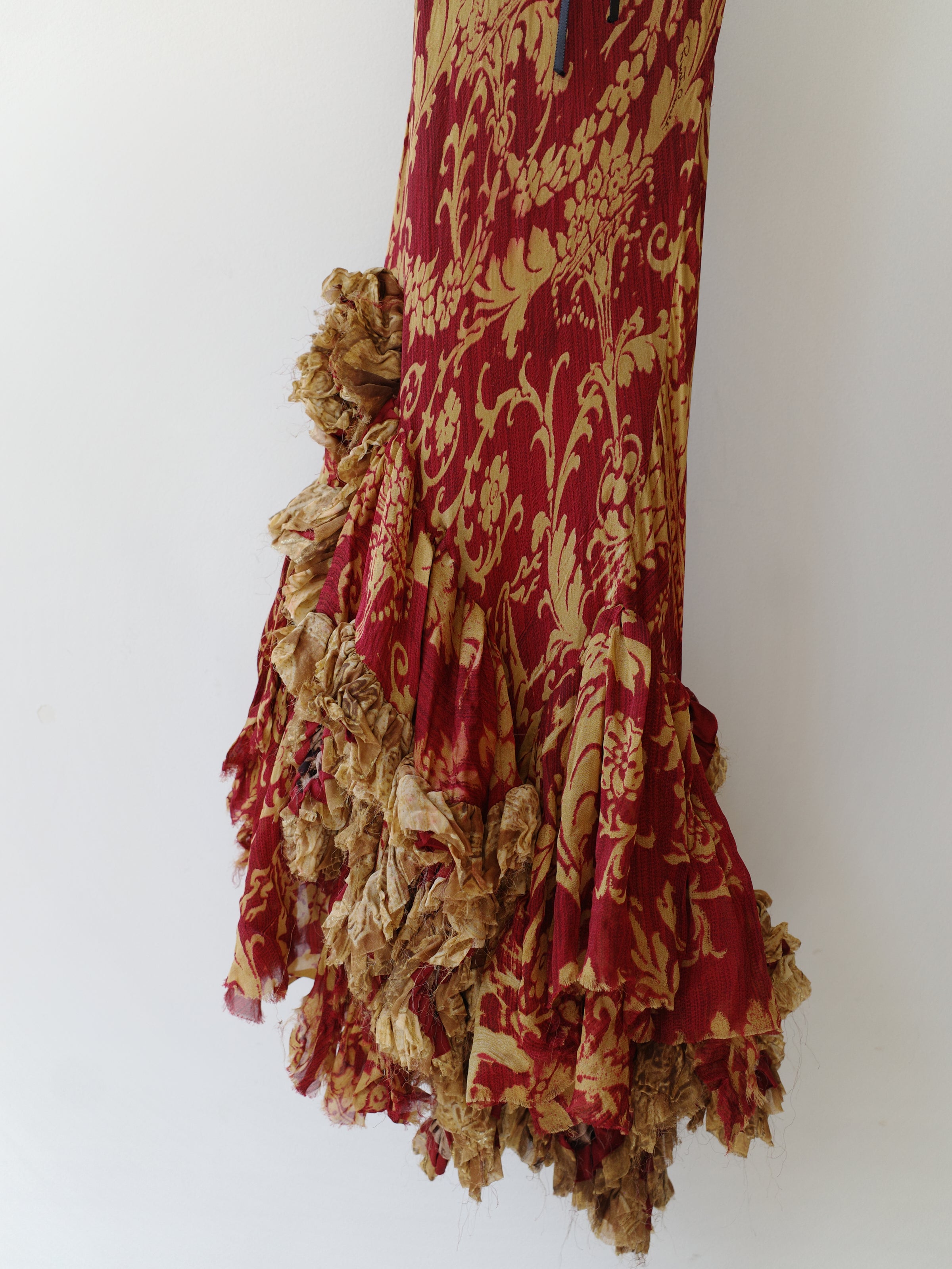 Roberto Cavalli Spring 2001 Runway Silk Gown