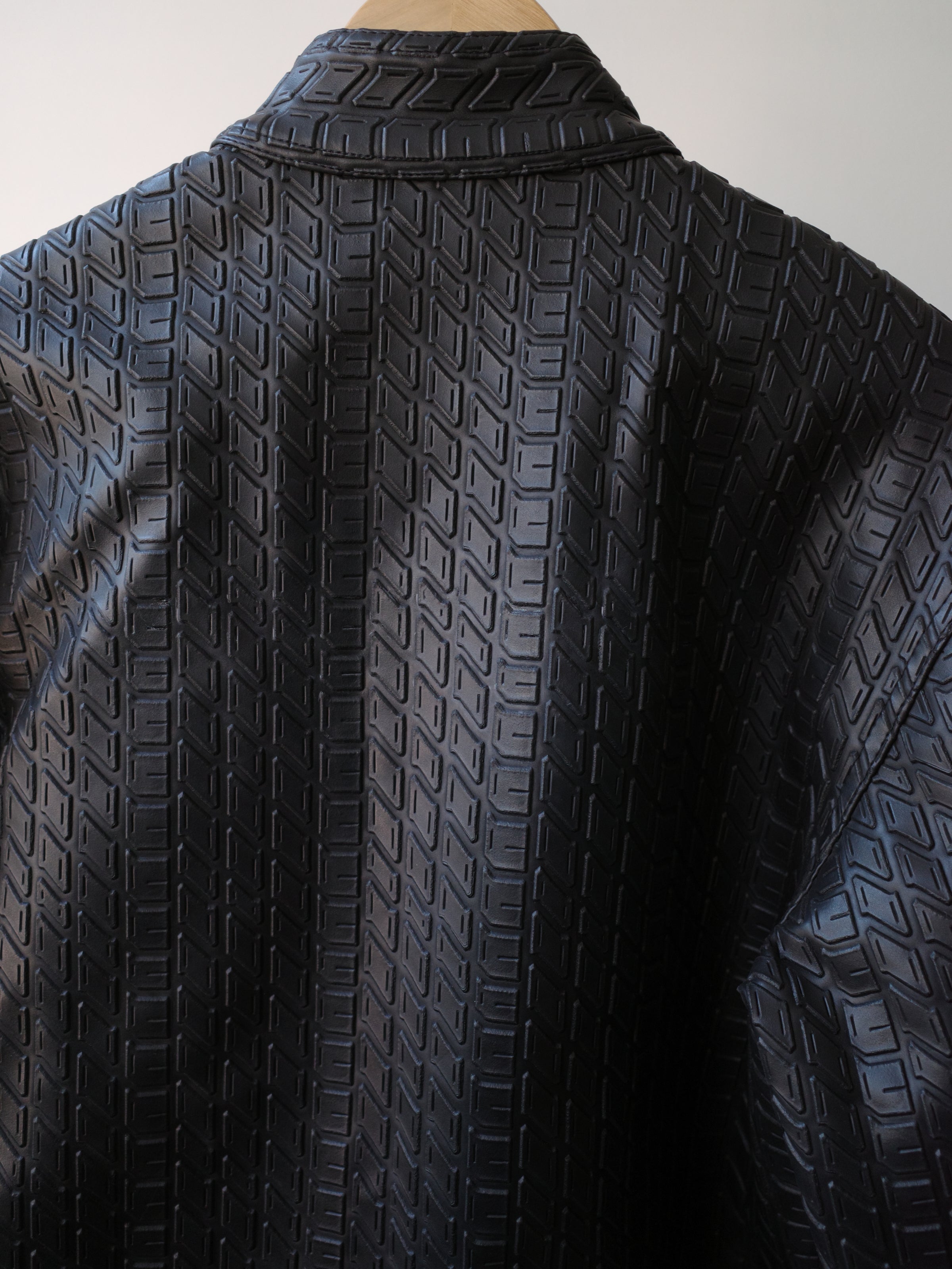 Moschino Vintage Tyre-Tread Quilted Jacket