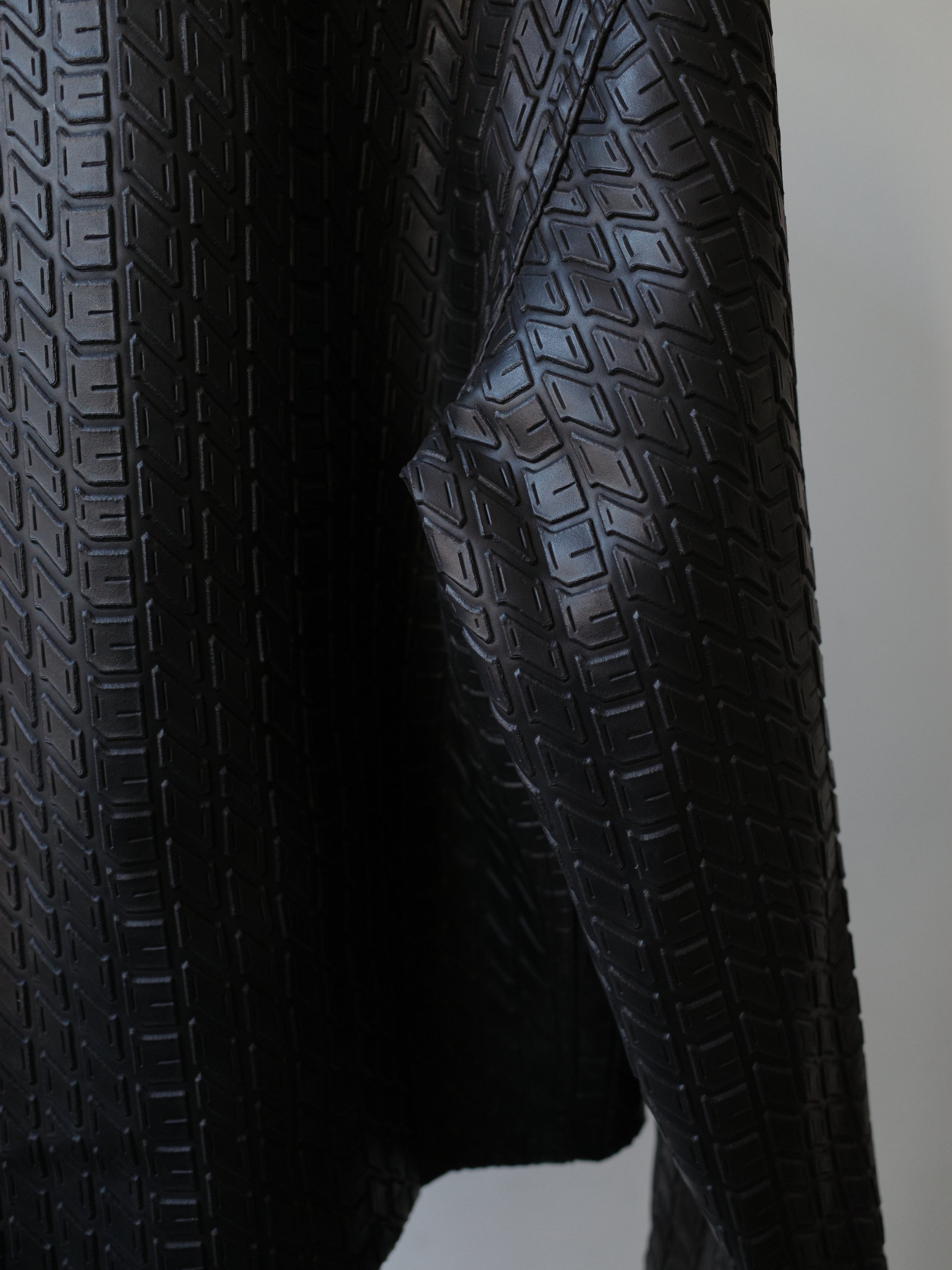 Moschino Vintage Tyre-Tread Quilted Jacket
