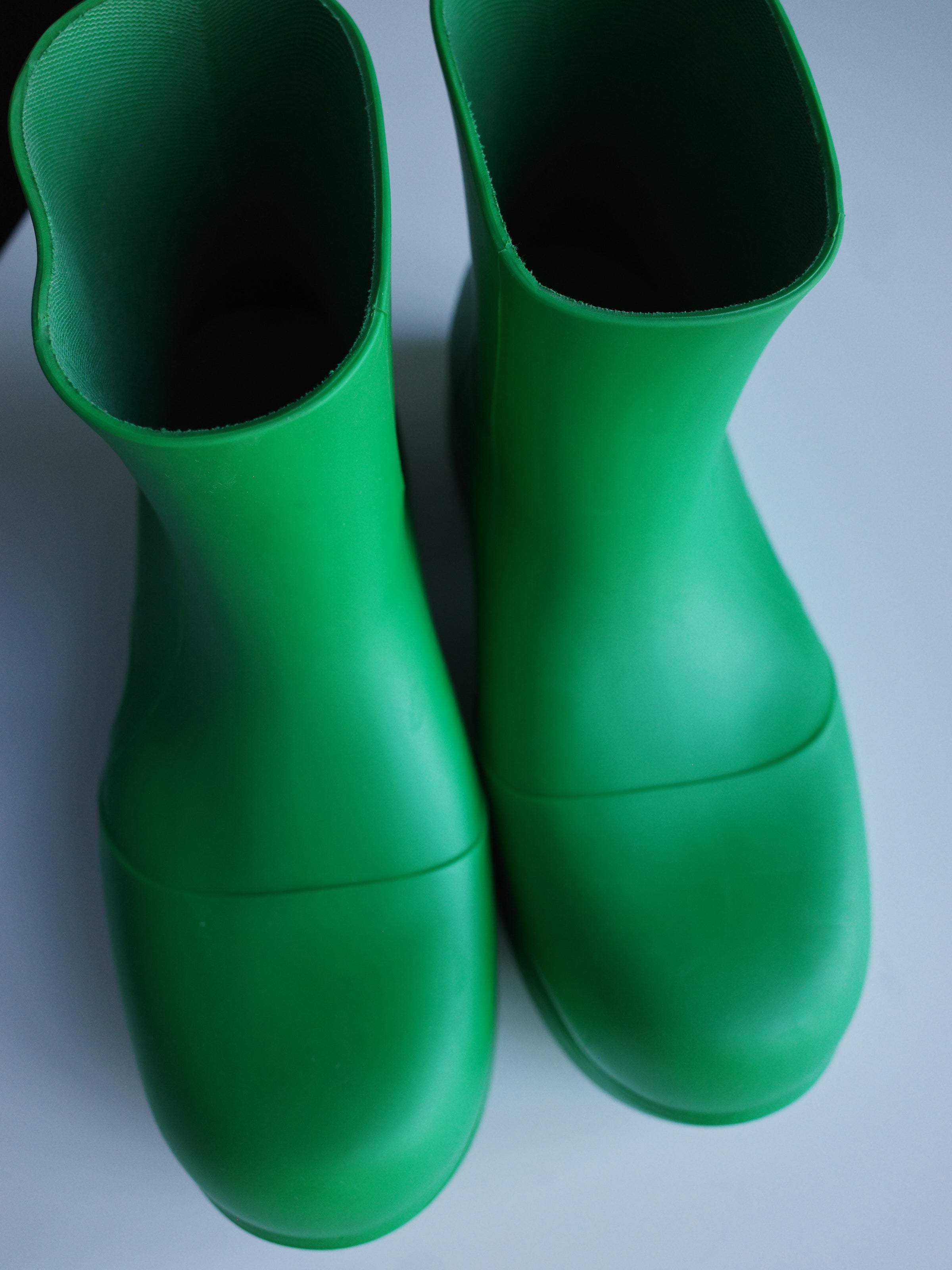 Bottega Veneta Green Paddle Boots