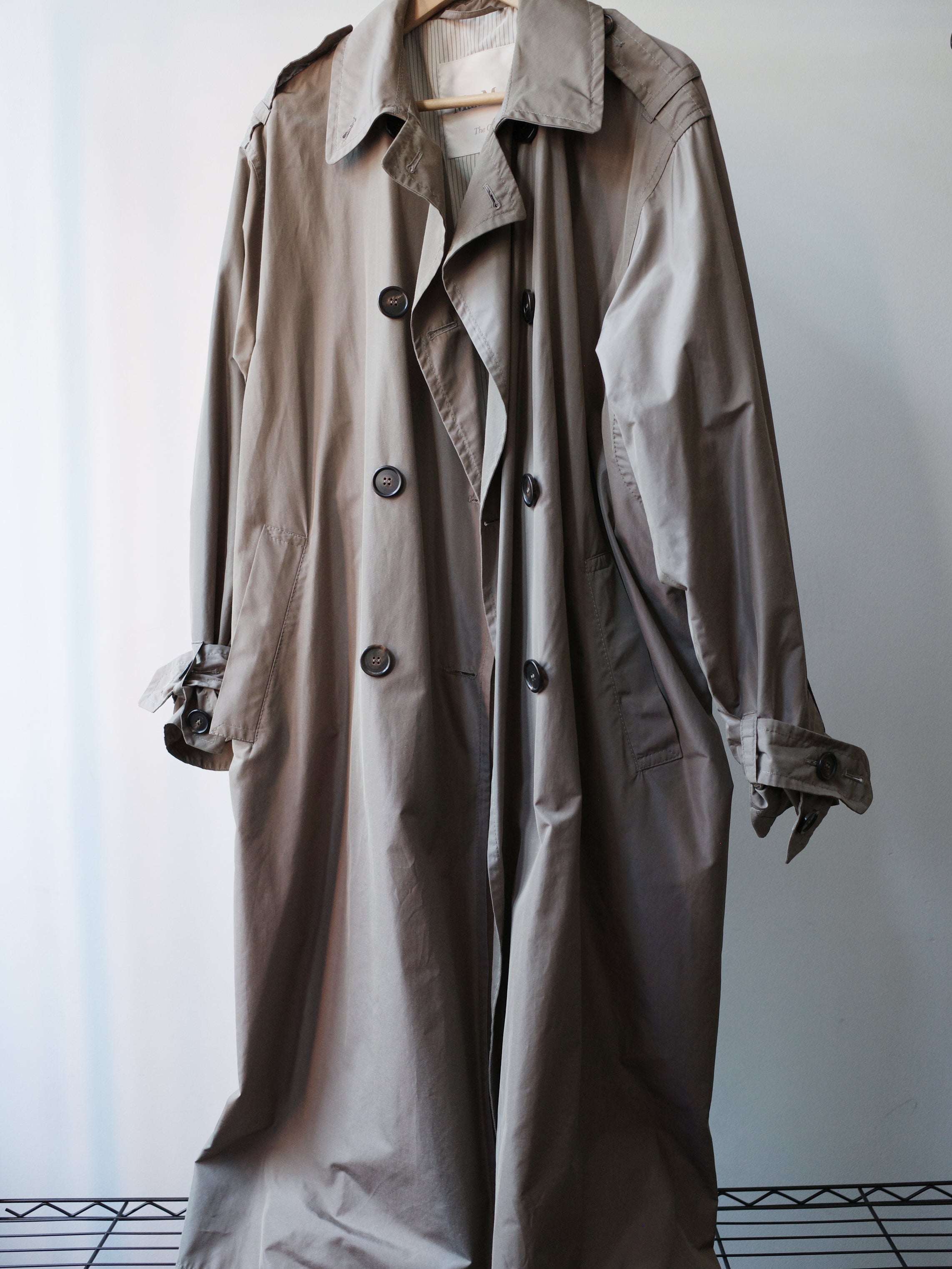 Max Mara The Cube Oversized Trench Coat