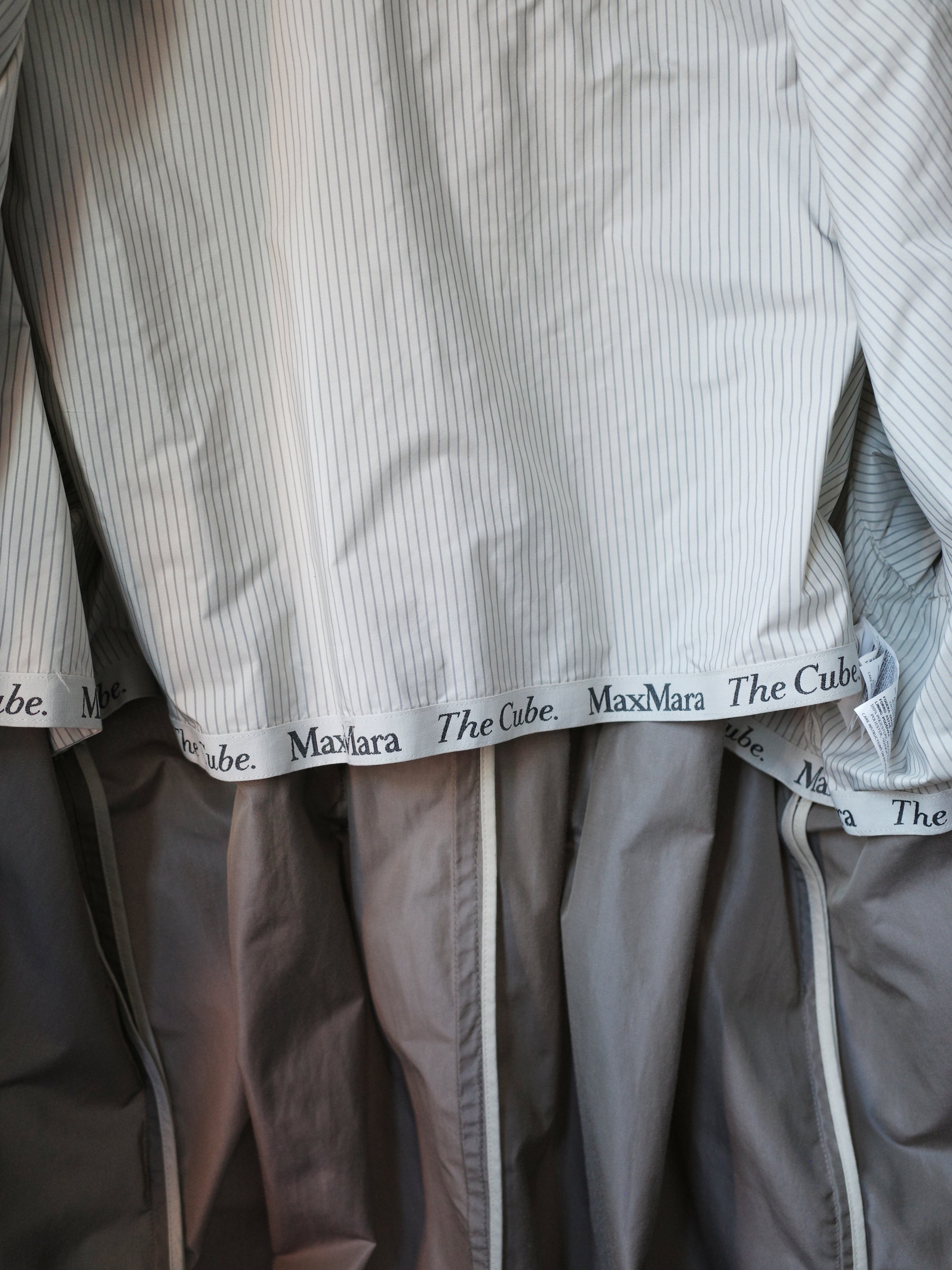 Max Mara The Cube Oversized Trench Coat