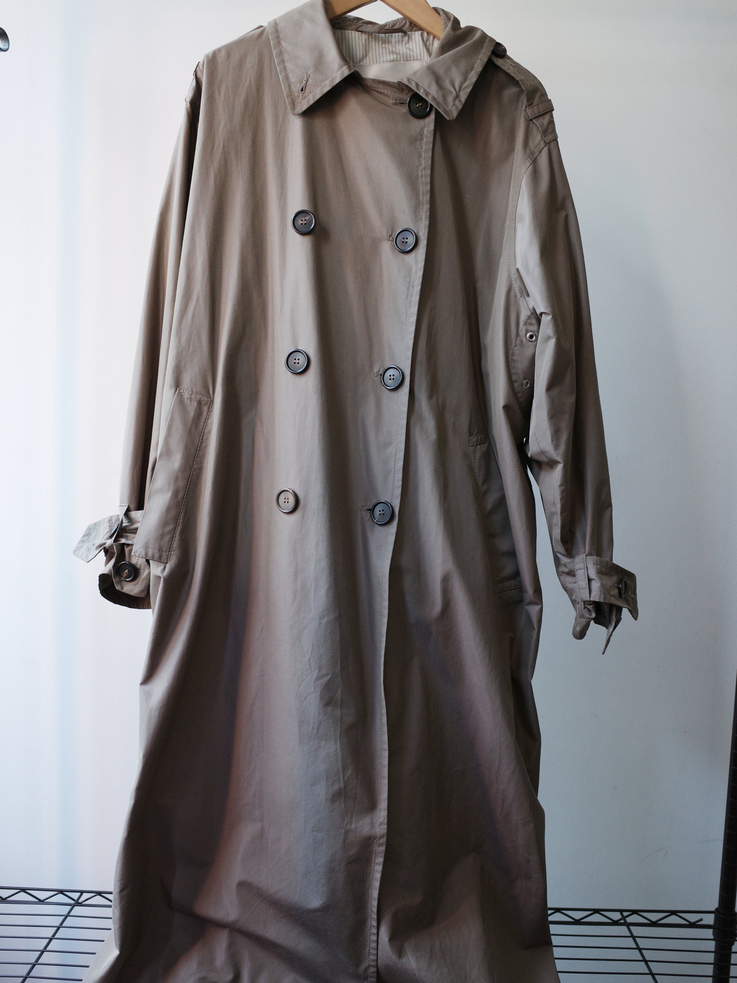 Max Mara The Cube Oversized Trench Coat