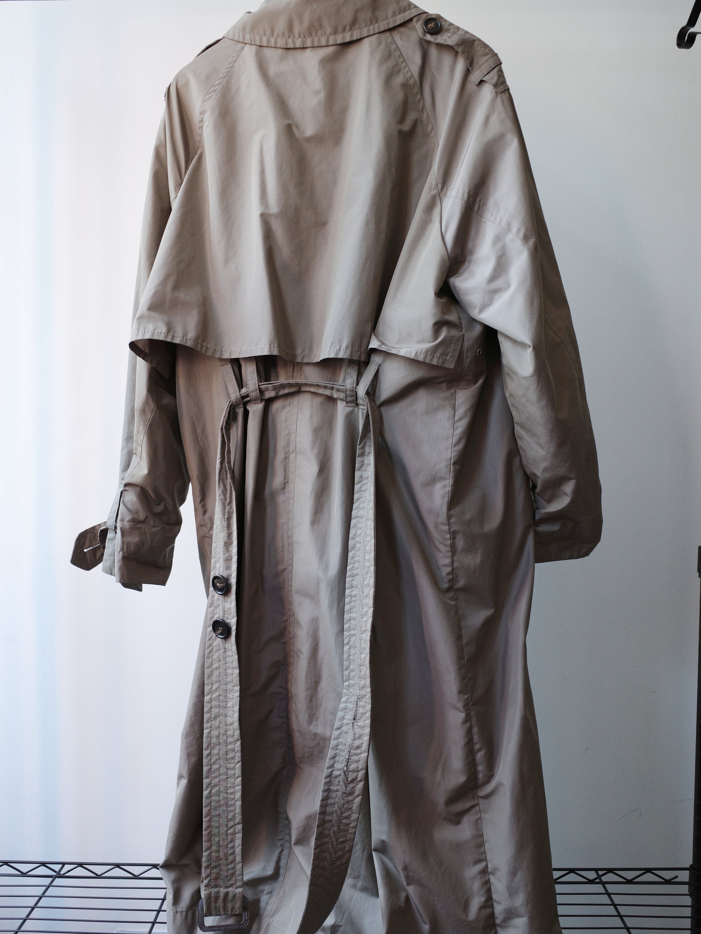 Max Mara The Cube Oversized Trench Coat