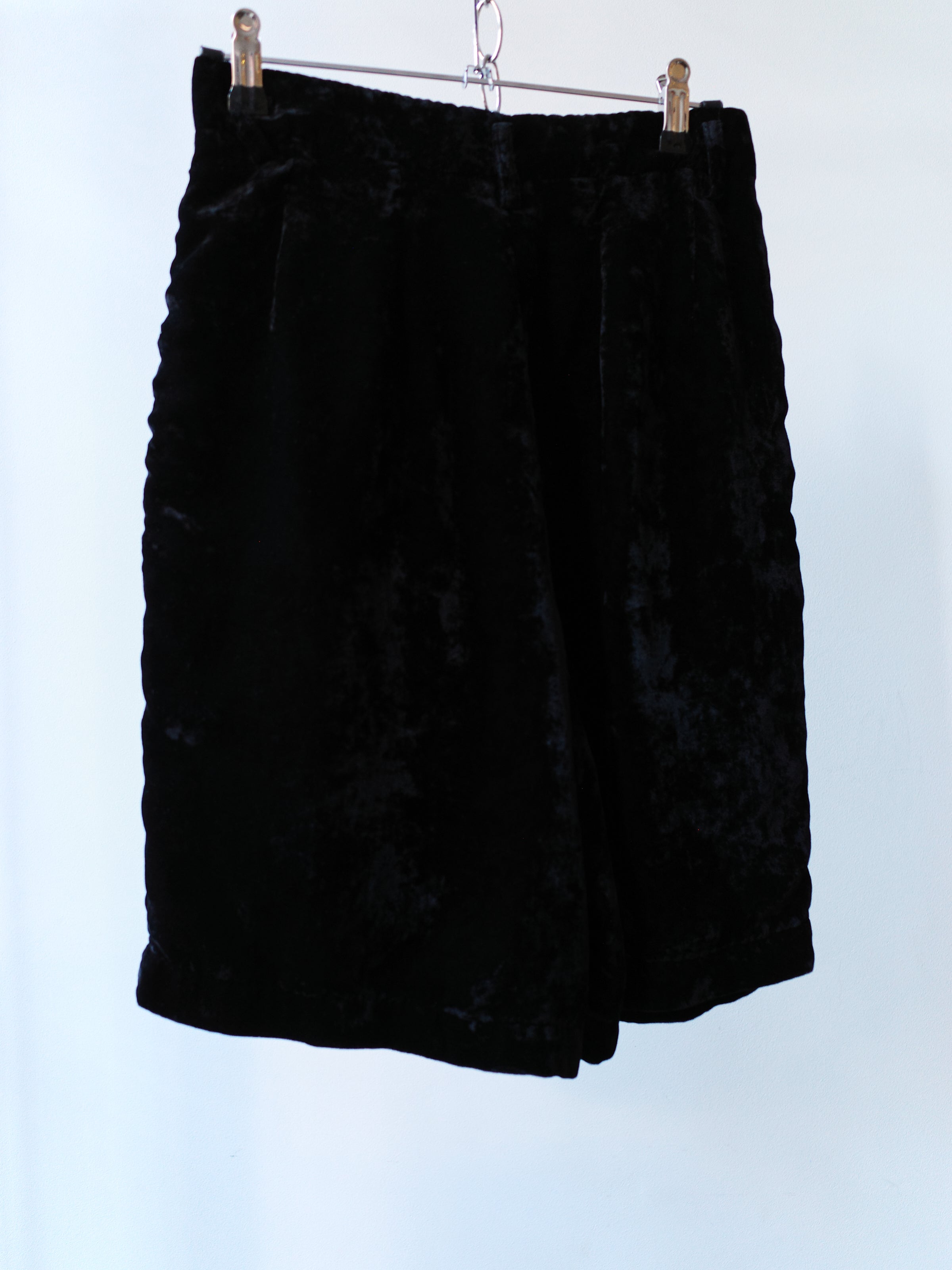 Comme des Garçons Vintage Velvet Shorts