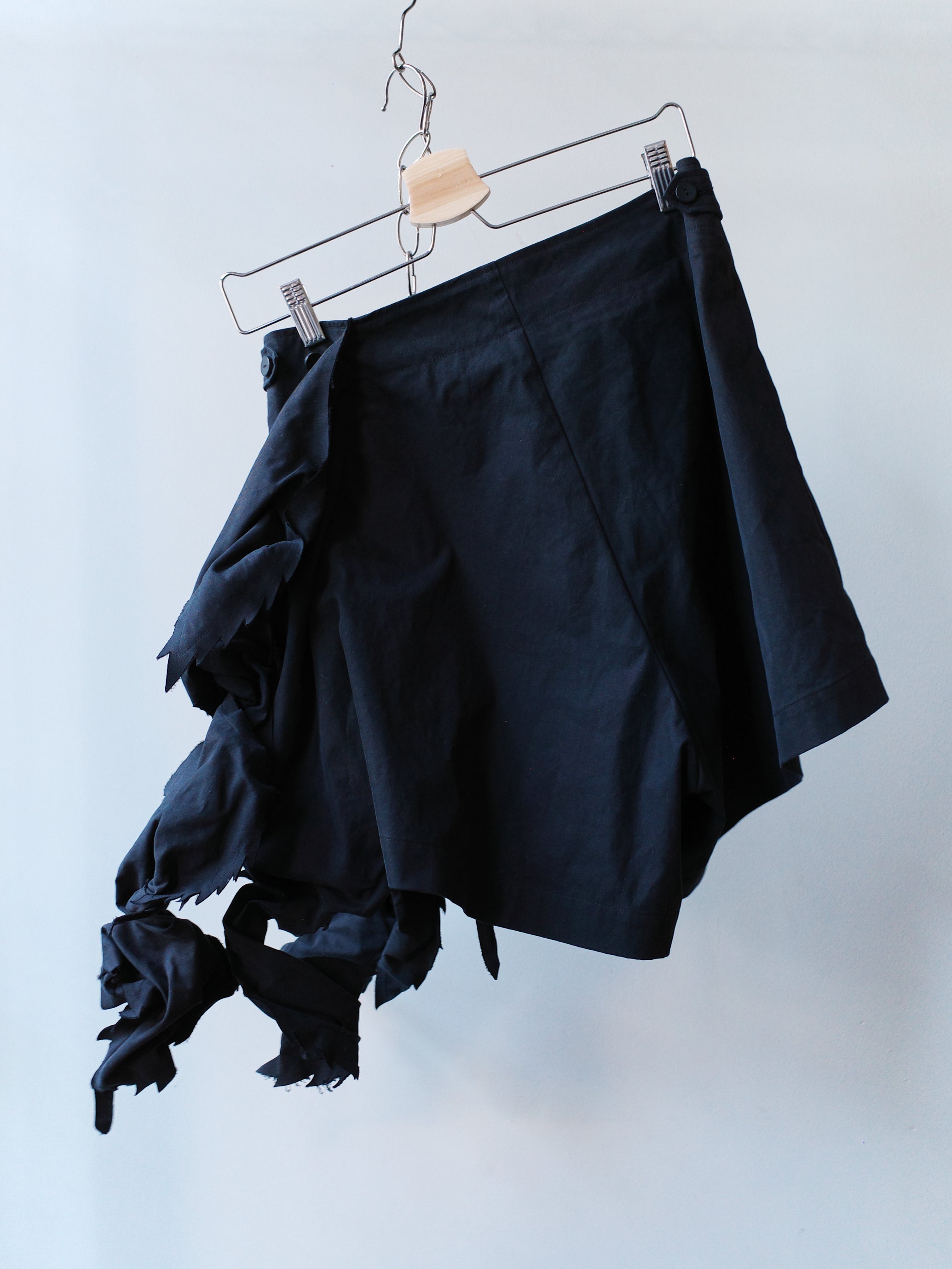 Yohji Yamamoto Origami Wire-Structured Shorts