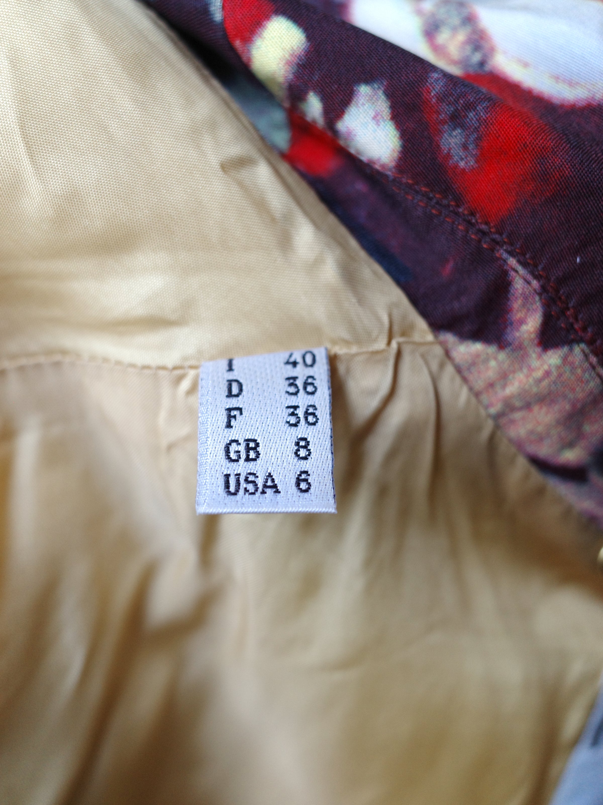 Moschino Vintage All-Over Print Jacket