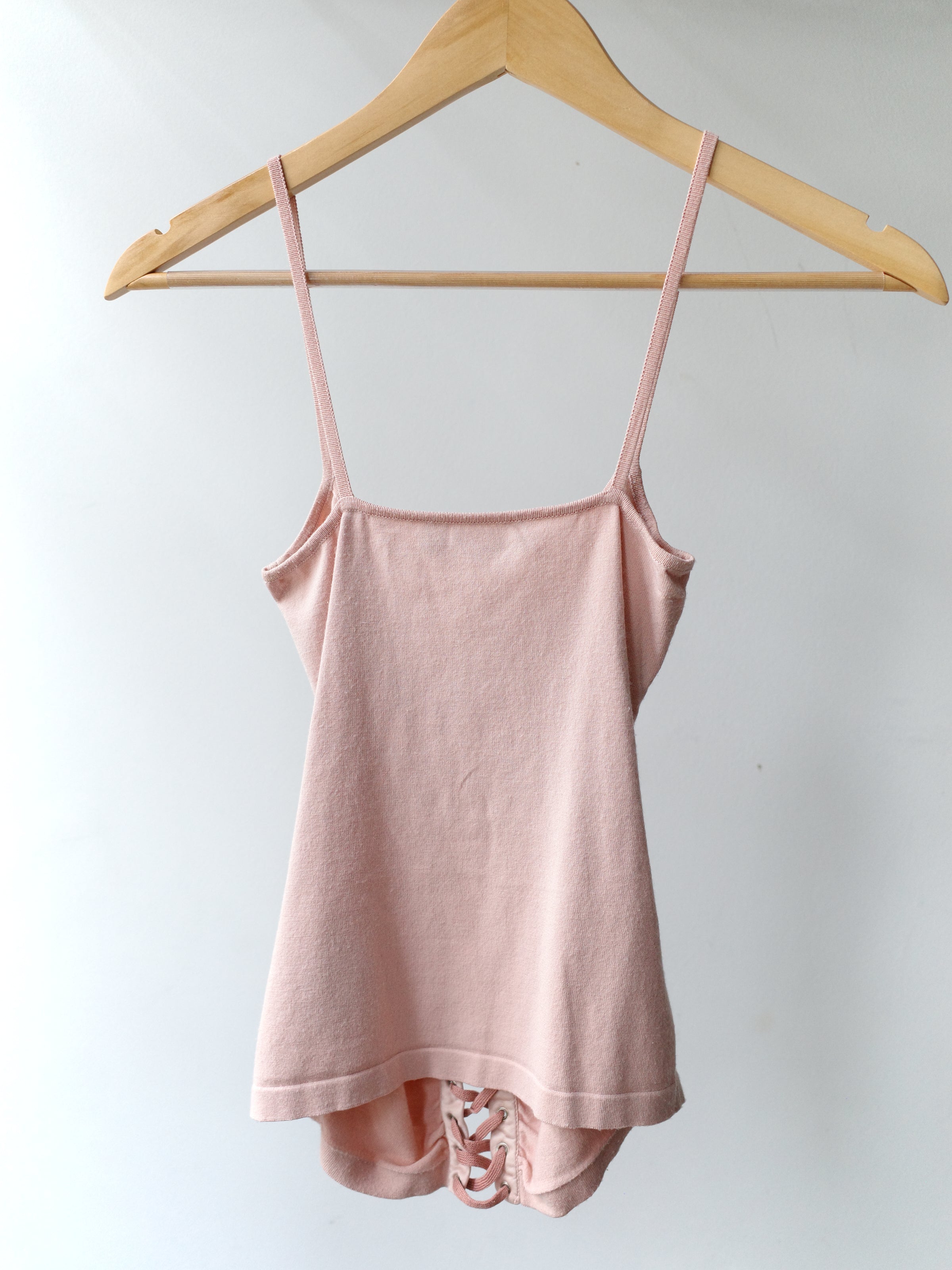Dolce & Gabbana Lace-Up Corset-Front Jersey Top – EARTH 土