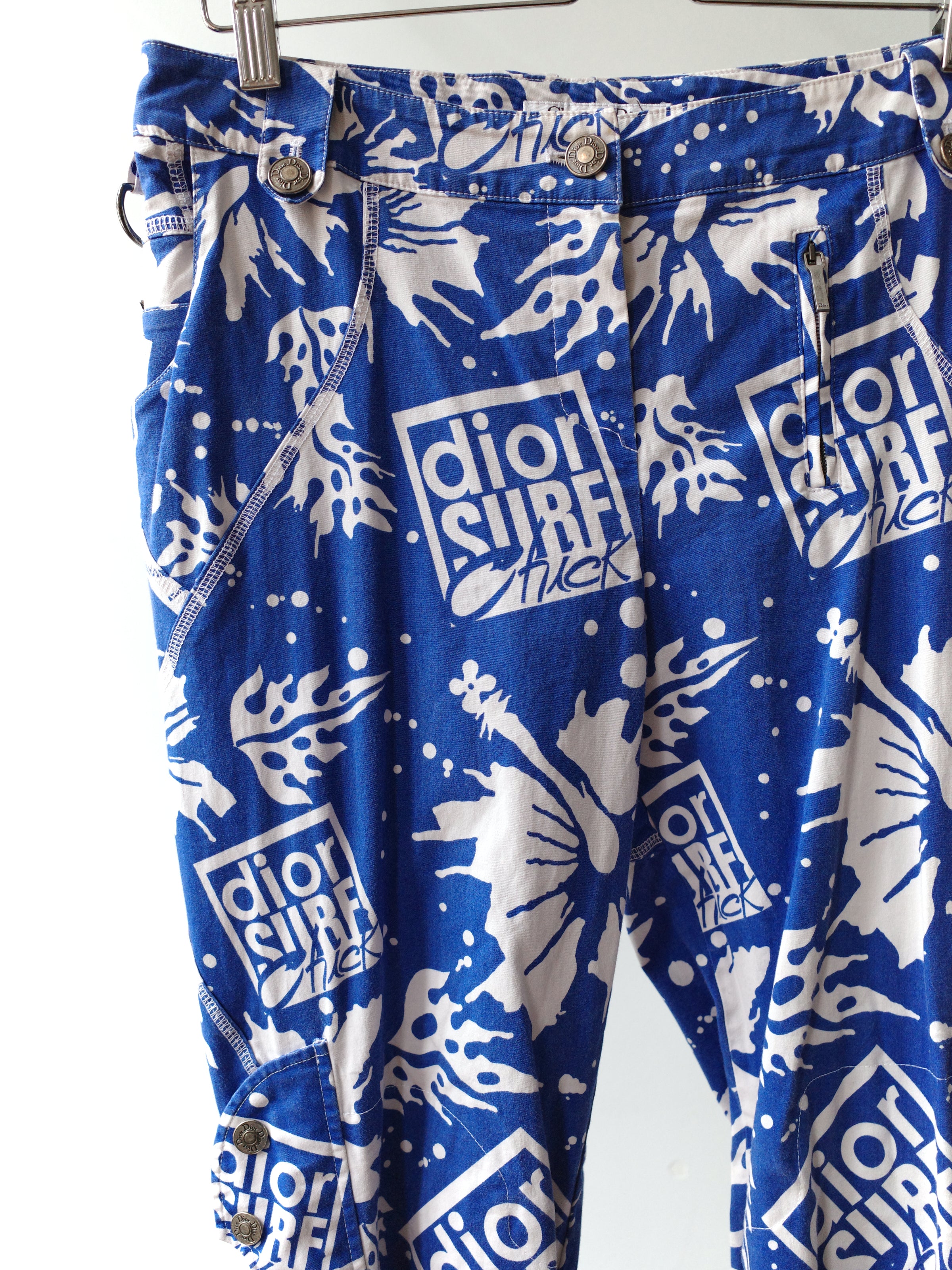 Christian Dior S/S 2004 “Dior Surf Chick” Lace-Up Pants