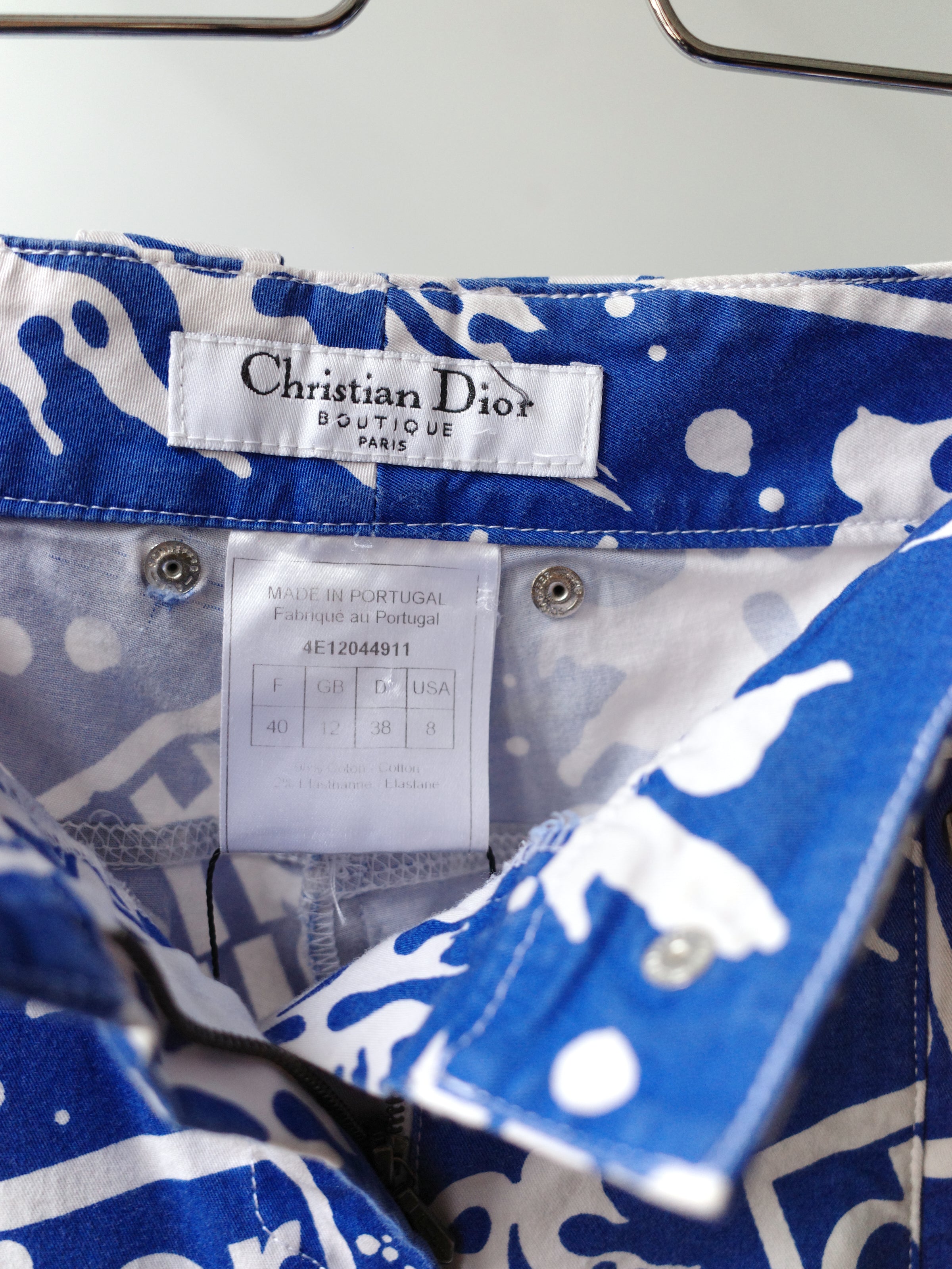 Christian Dior S/S 2004 “Dior Surf Chick” Lace-Up Pants