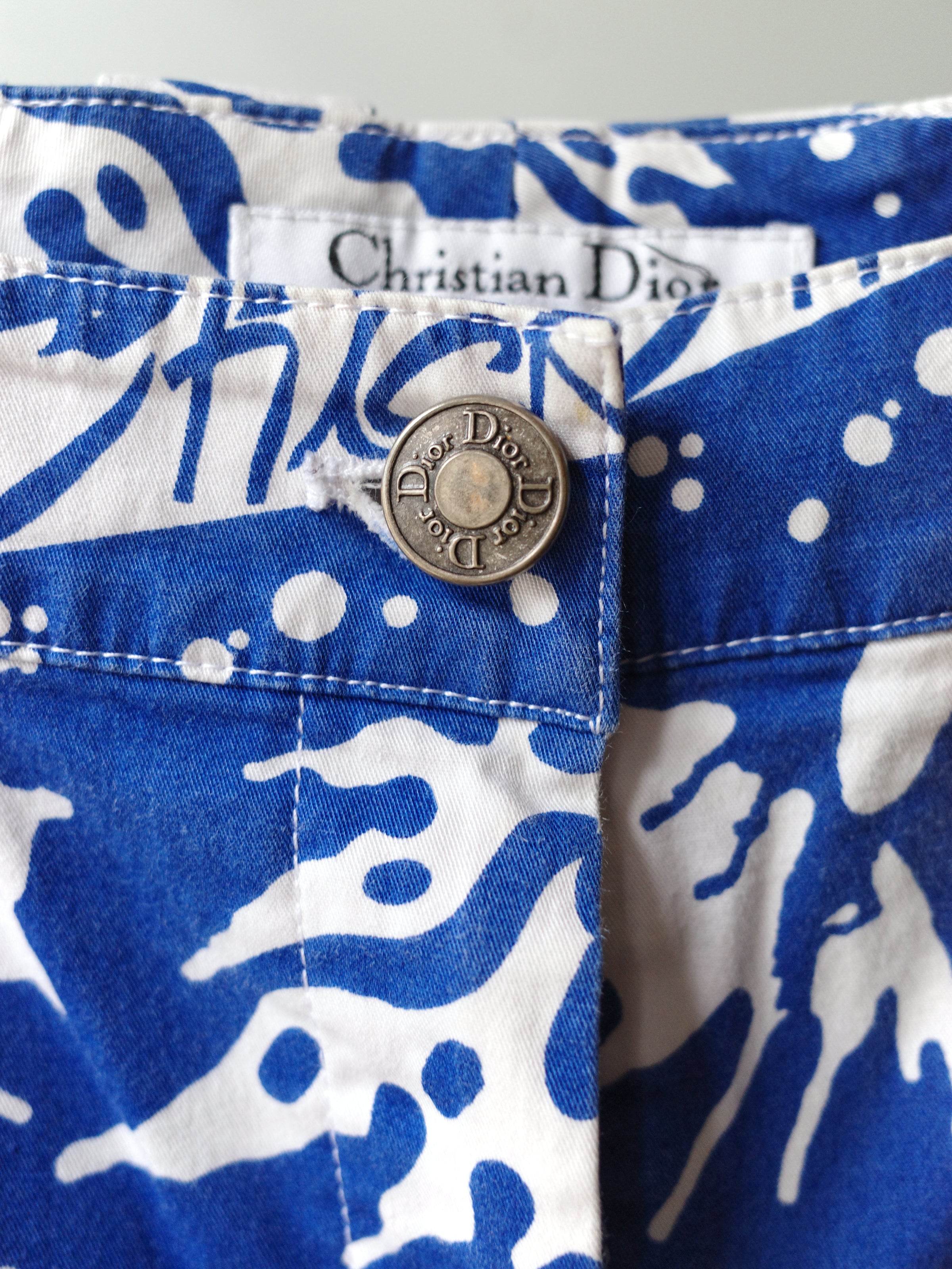 Christian Dior S/S 2004 “Dior Surf Chick” Lace-Up Pants