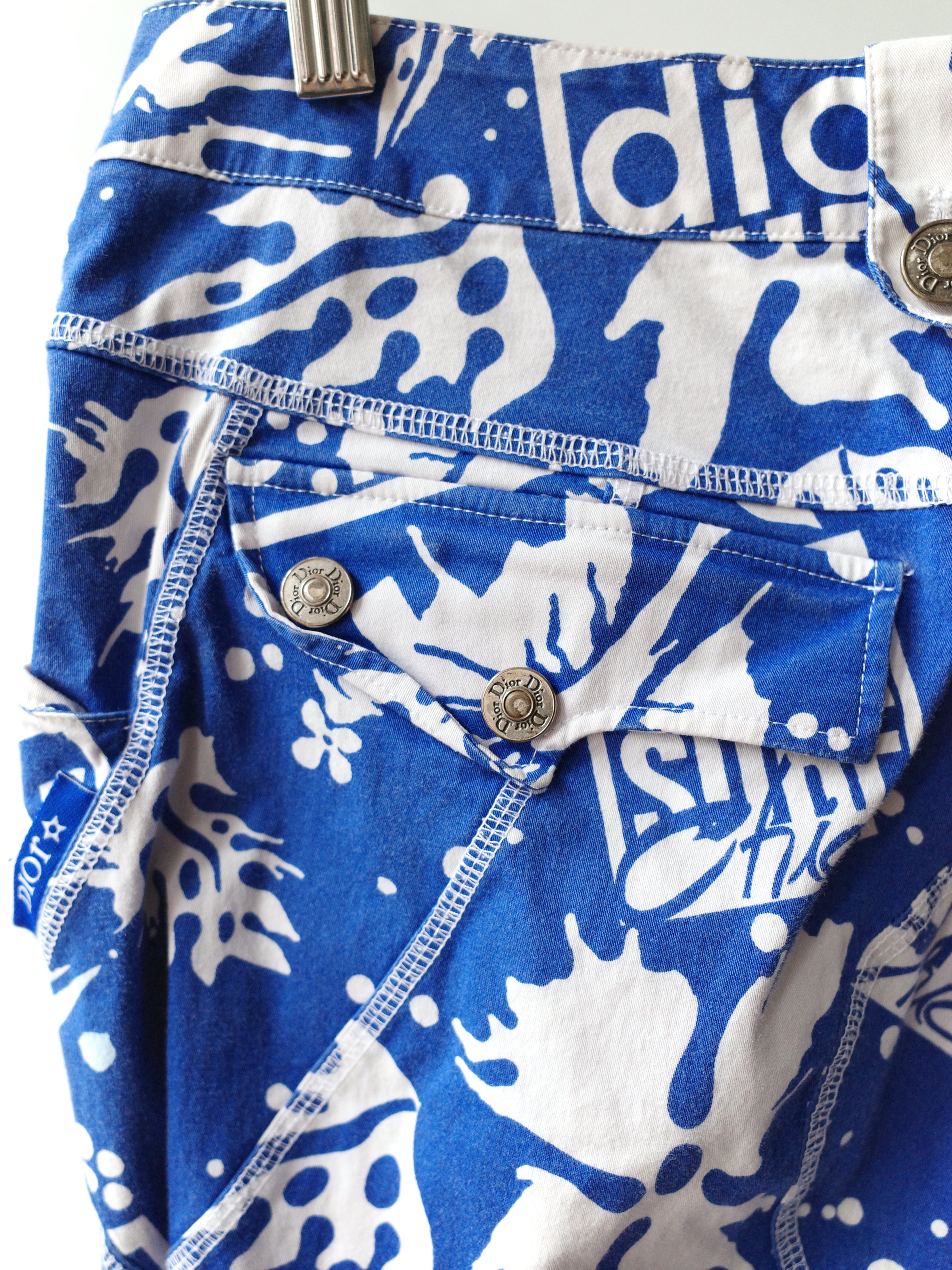 Christian Dior S/S 2004 “Dior Surf Chick” Lace-Up Pants