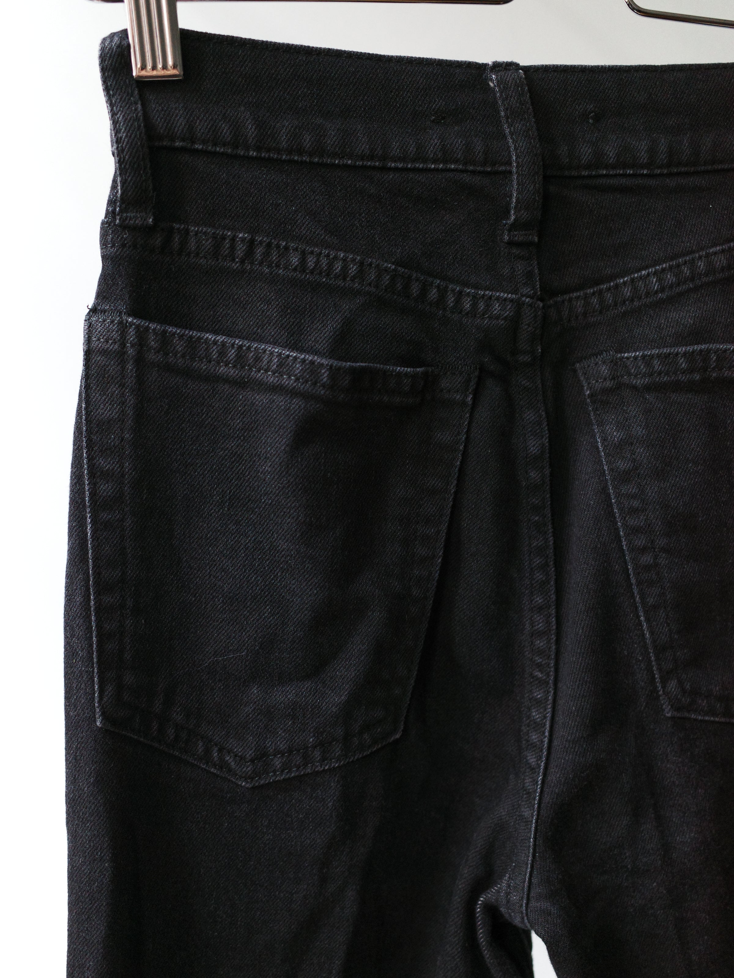 Helmut Lang Flared Stretch Denim Jeans
