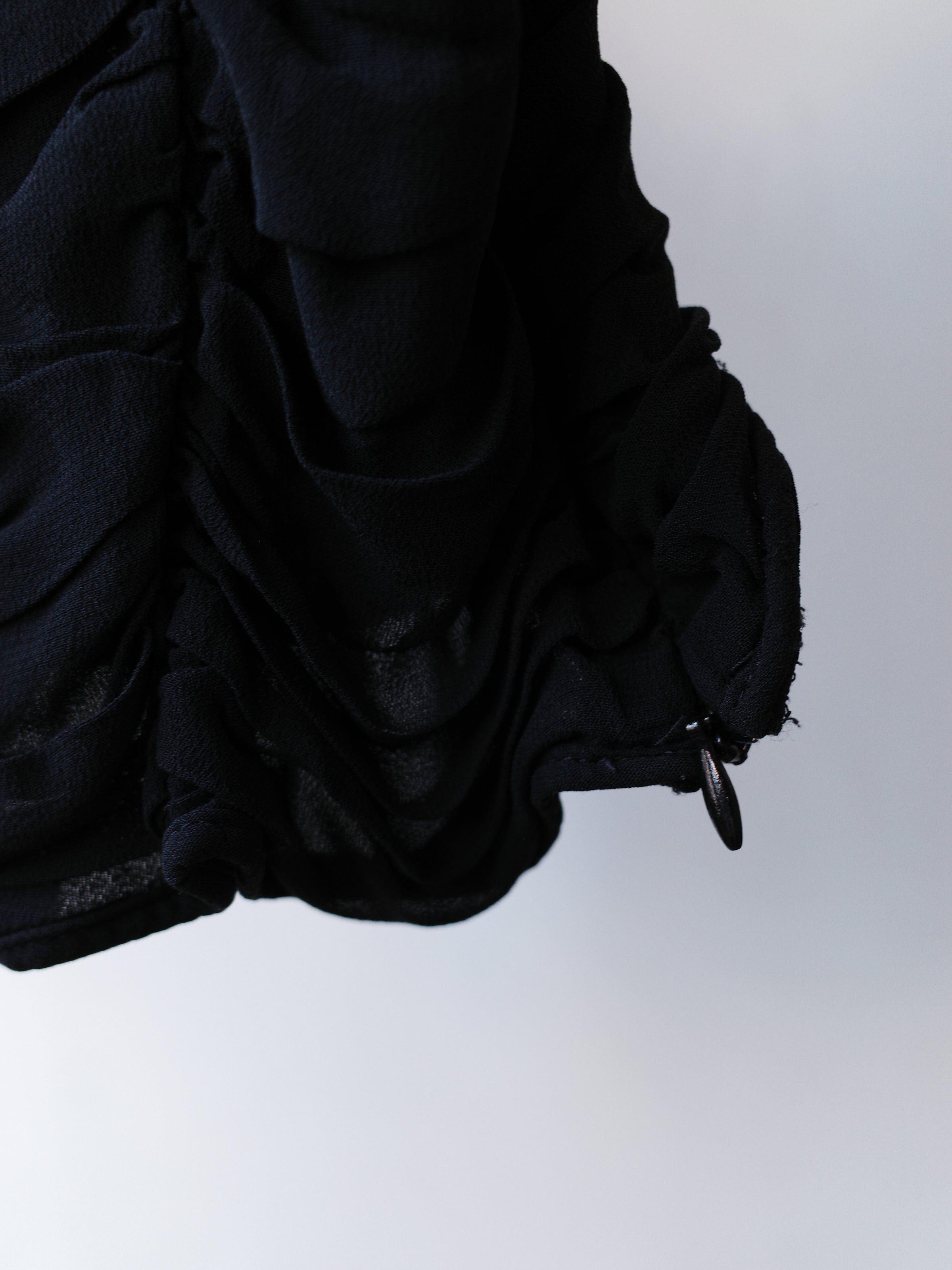 Moschino Vintage Lace-Strap Ruched Camisole